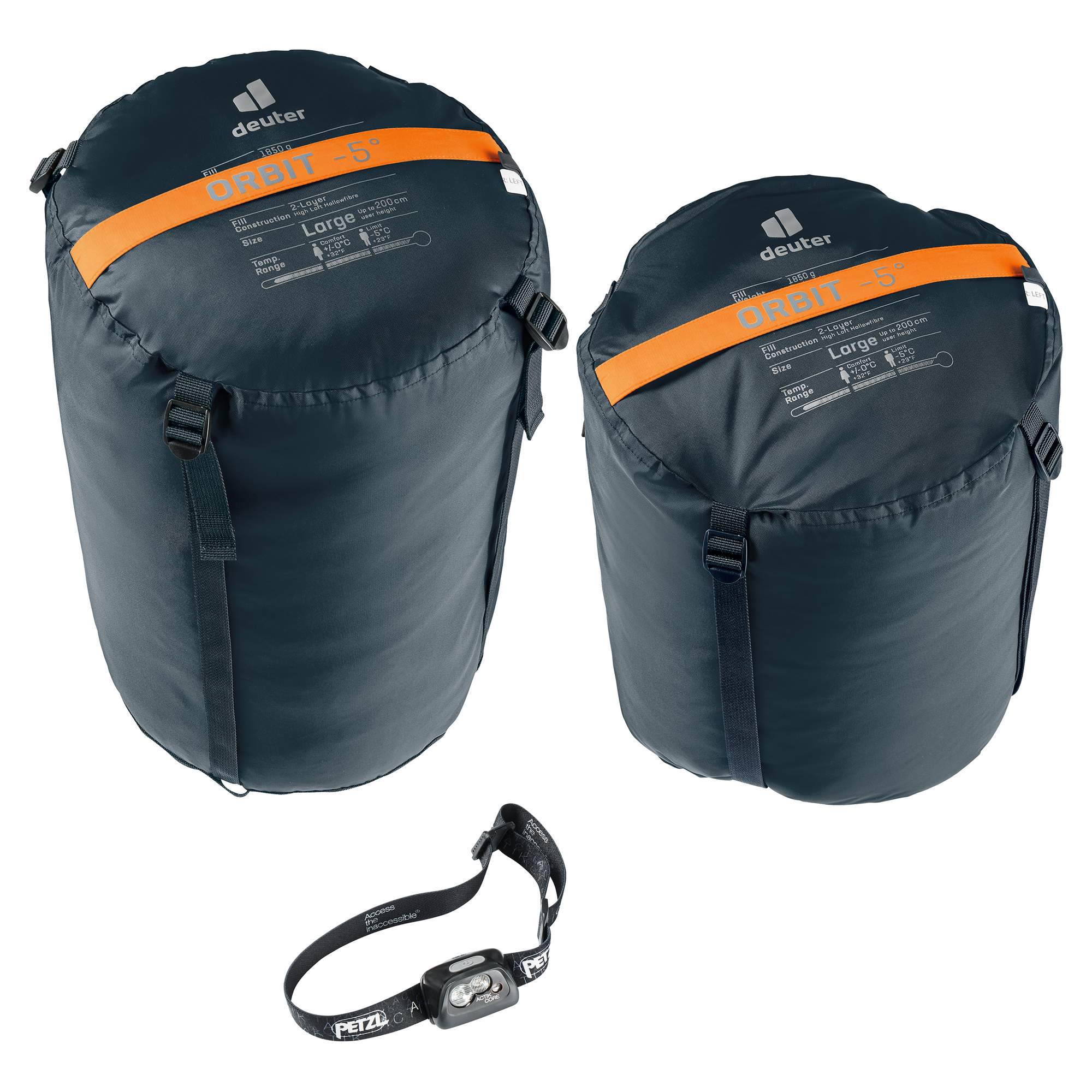 Deuter ORBIT -5° EL Herren - Kunstfaserschlafsack Deuter ORBIT -5° EL Herren - Kunstfaserschlafsack