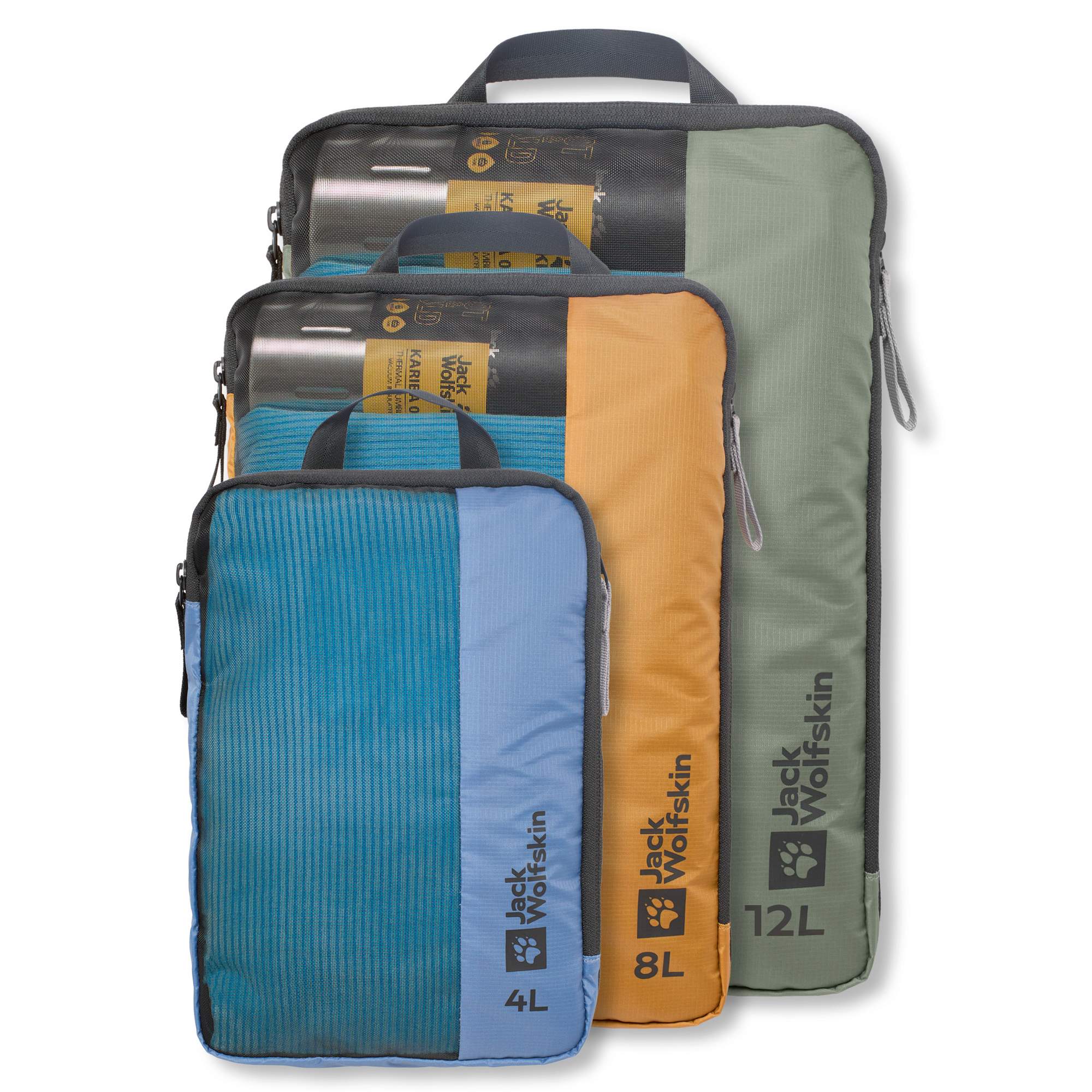 Jack Wolfskin COMPRESSION CUBE SET - Packbeutel