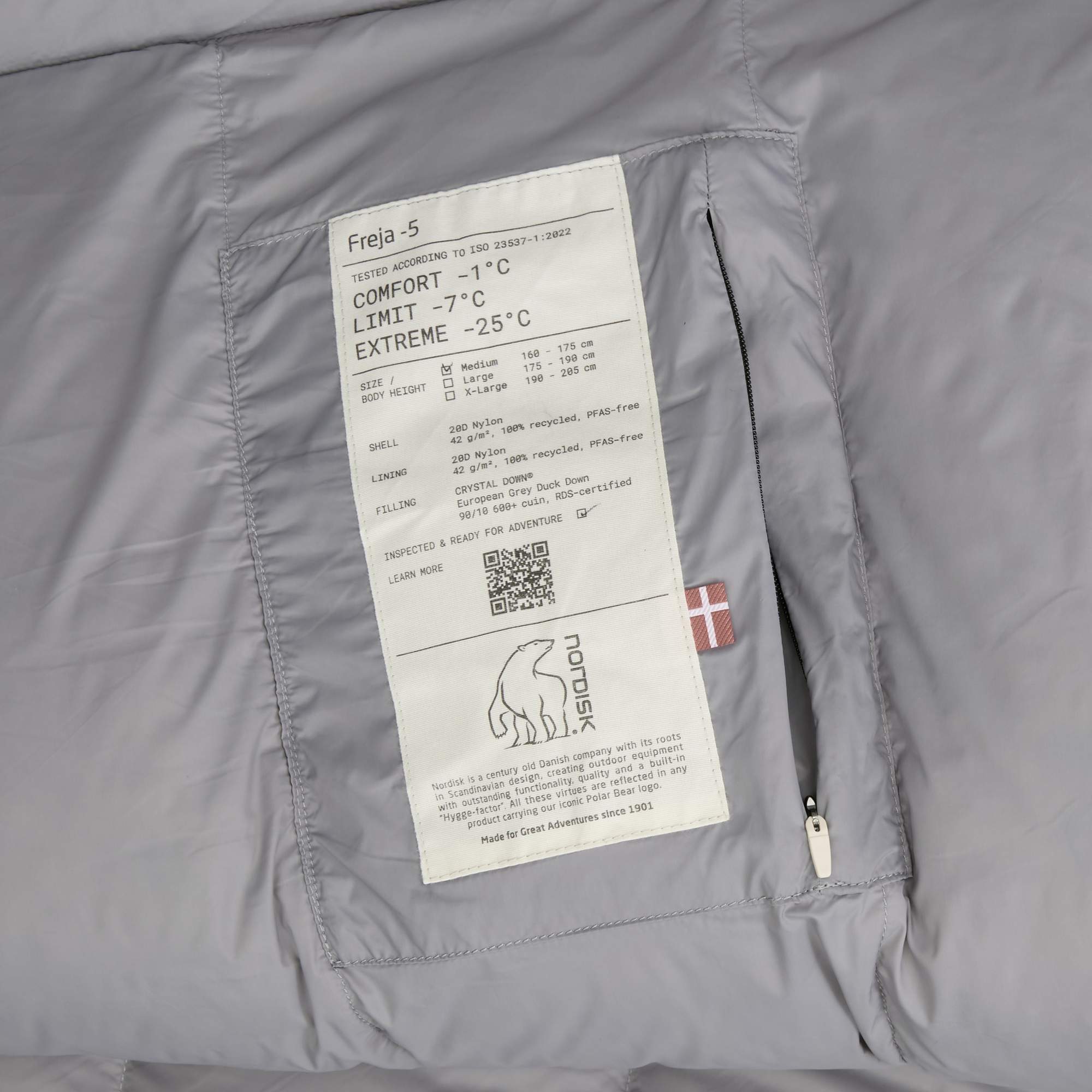 Nordisk FREJA -5° BLANKET SLEEPING BAG (TENSION) - Deckenschlafsack Nordisk FREJA -5° BLANKET SLEEPING BAG (TENSION) - Deckenschlafsack