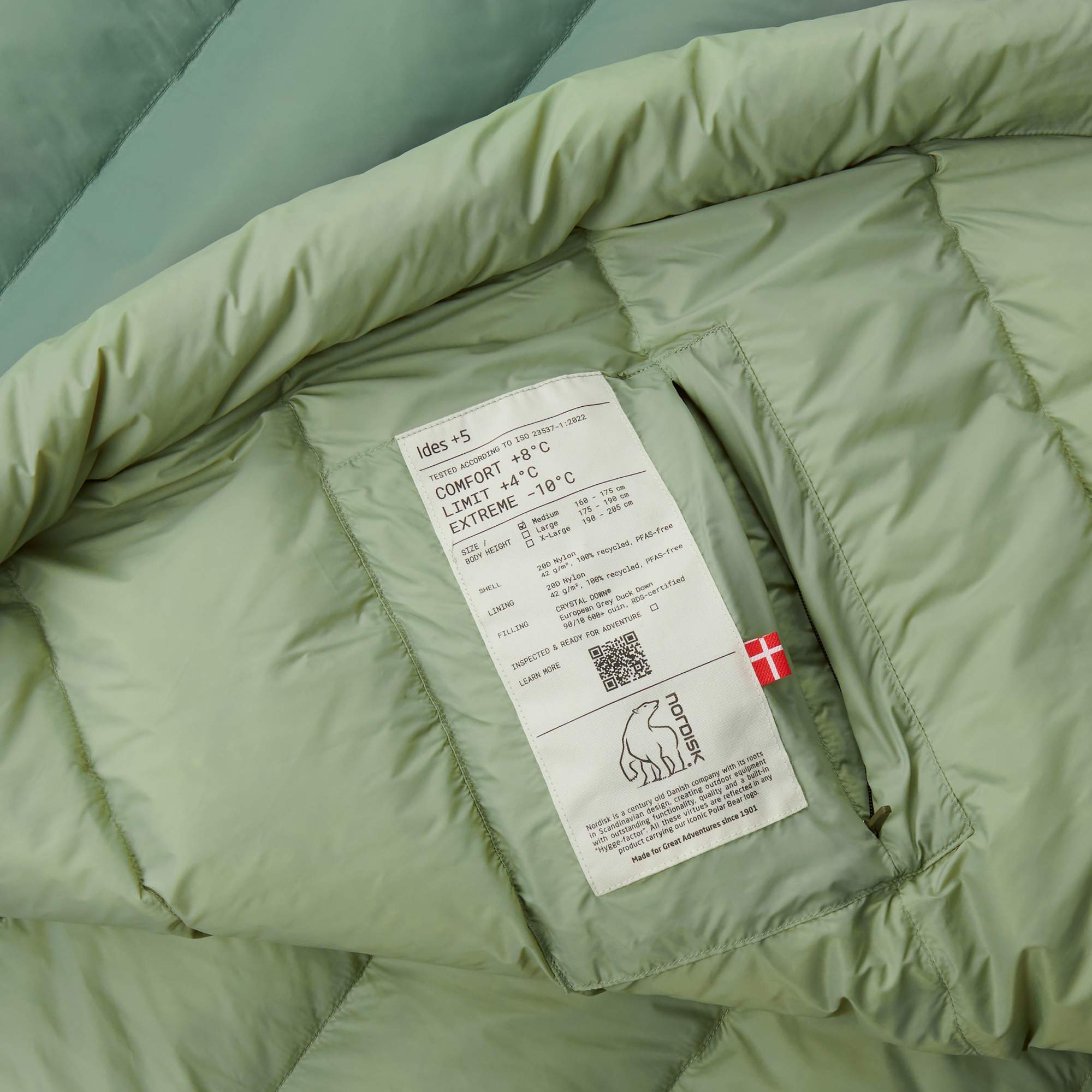 Nordisk IDES +5° MUMMY SLEEPING BAG (TENSION) - Daunenschlafsack Nordisk IDES +5° MUMMY SLEEPING BAG (TENSION) - Daunenschlafsack