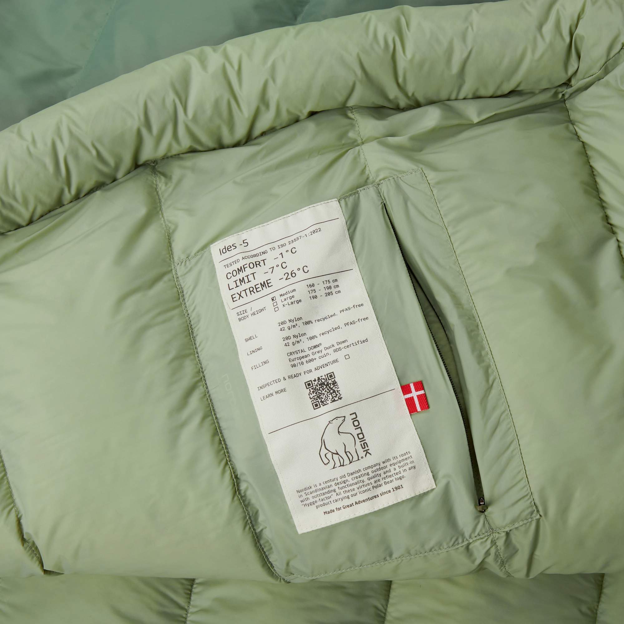 Nordisk IDES -5° MUMMY SLEEPING BAG (TENSION) - Daunenschlafsack Nordisk IDES -5° MUMMY SLEEPING BAG (TENSION) - Daunenschlafsack