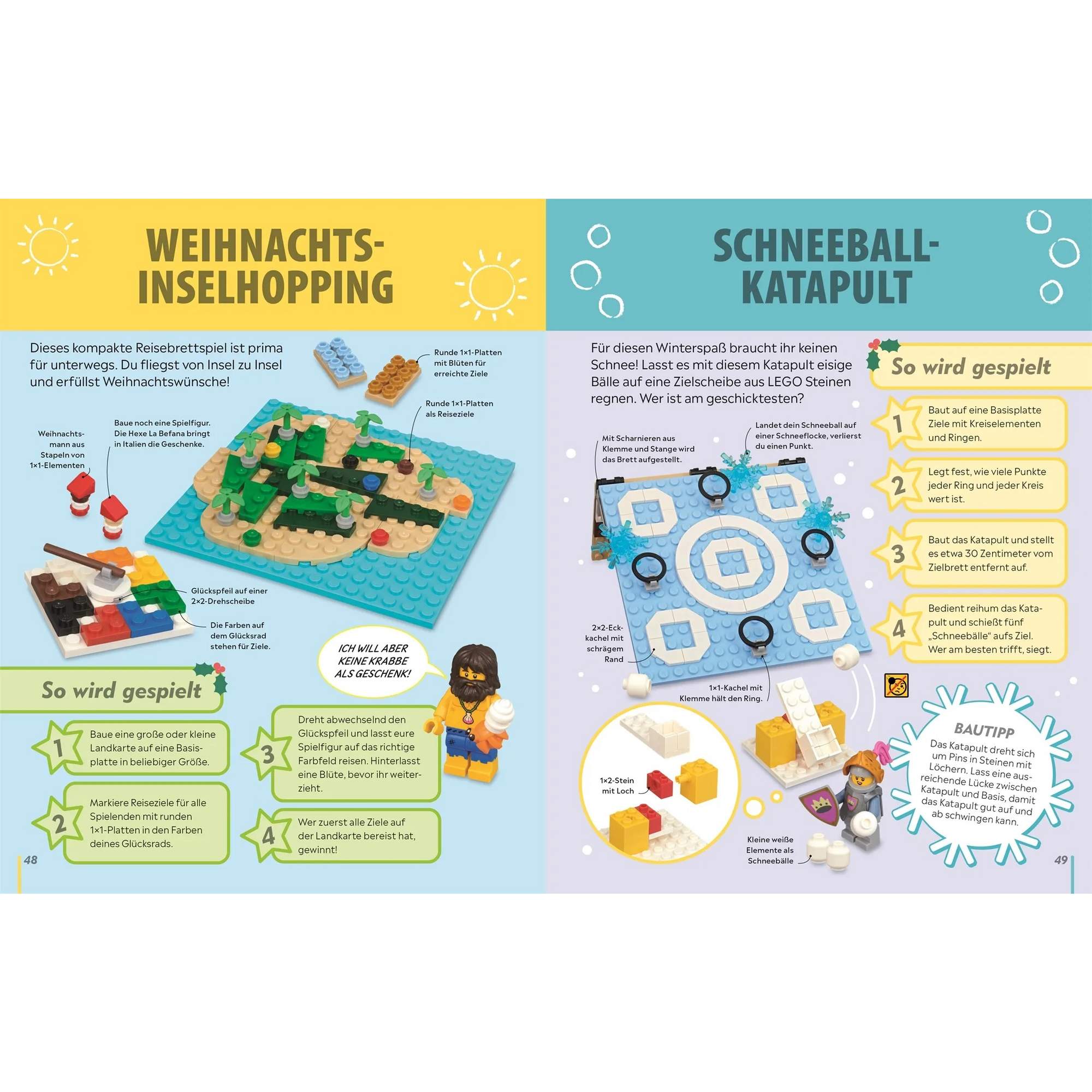 KOSARA, TORI: LEGO® WEIHNACHTEN DAS SPIELEBUCH - Kinderbuch
