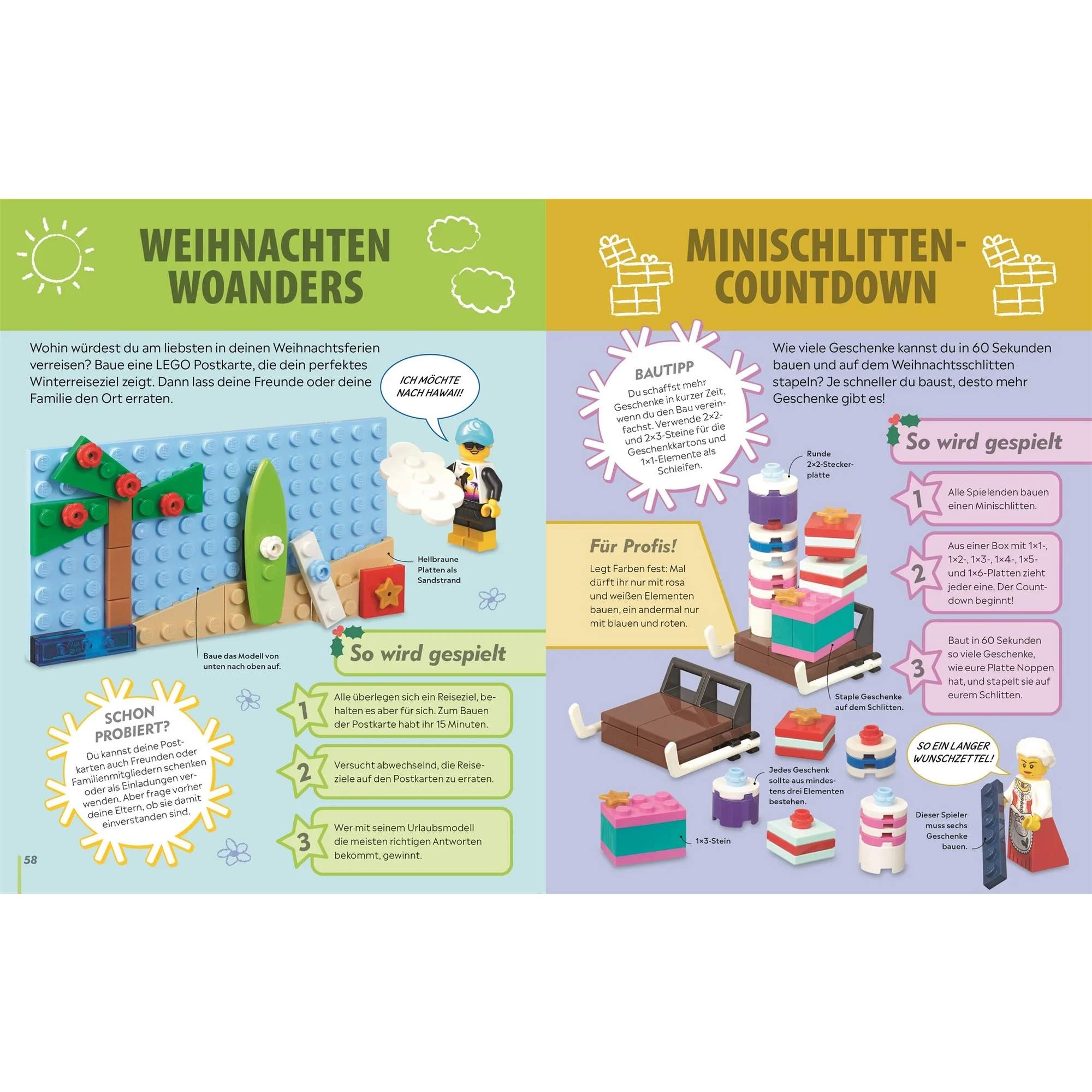 KOSARA, TORI: LEGO® WEIHNACHTEN DAS SPIELEBUCH - Kinderbuch