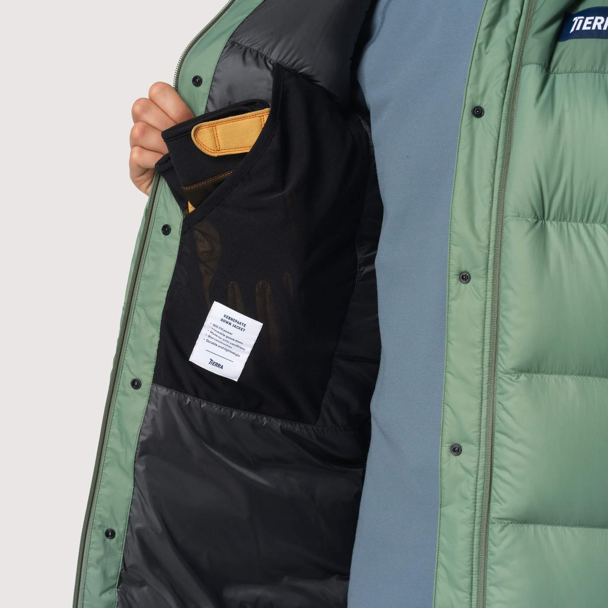 Tierra KEBNEPAKTE DOWN JACKET W Damen - Daunenjacke