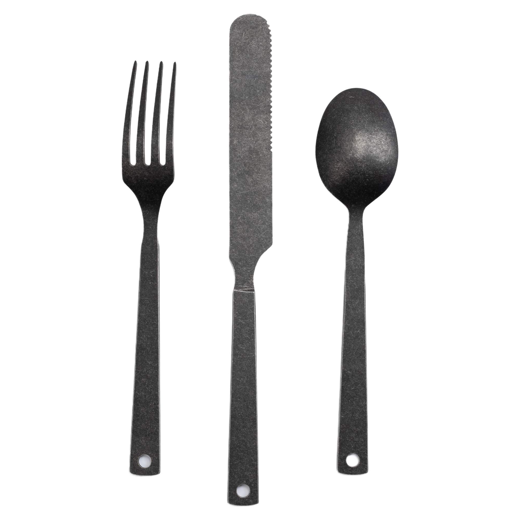 Barebones FLATWARE/MATTE 6 STCK - Campingbesteck