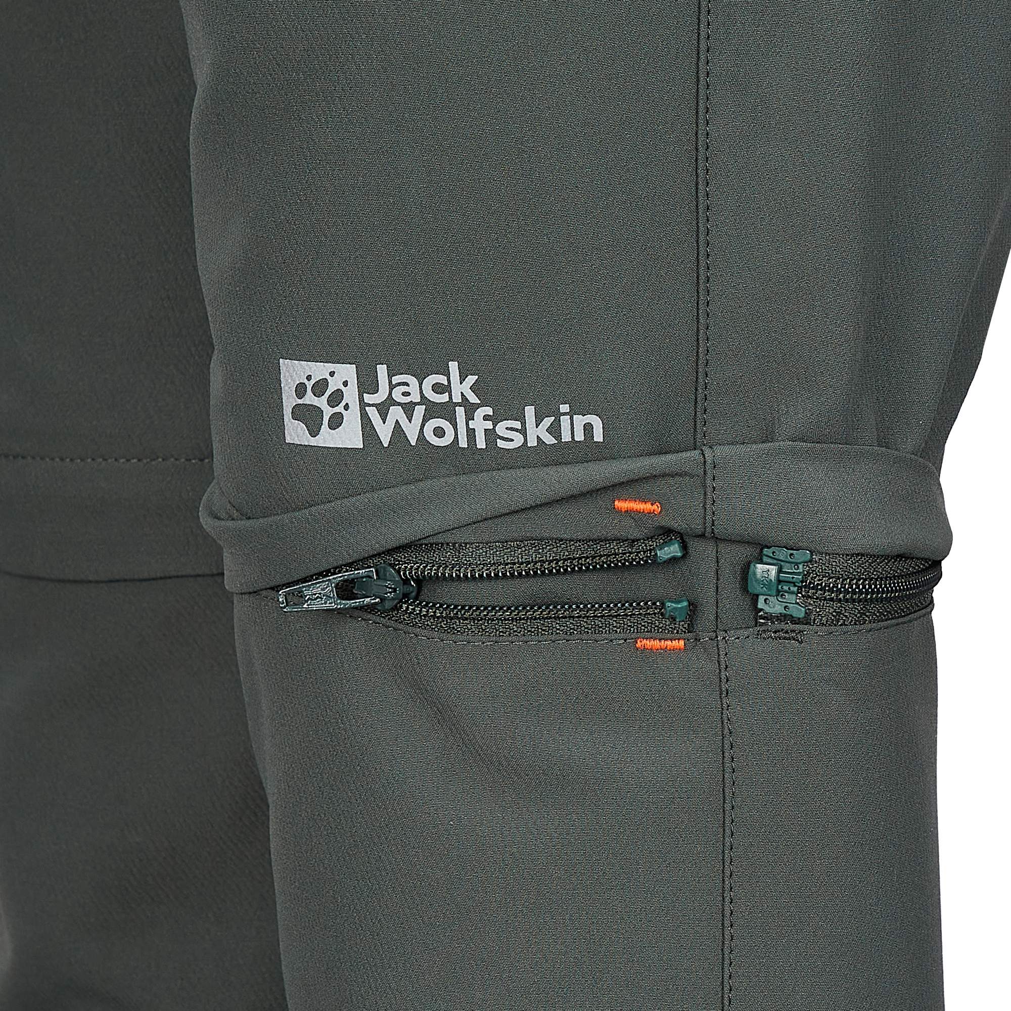 Jack Wolfskin ACTIVE ZIP OFF PANTS K Kinder - Softshellhose