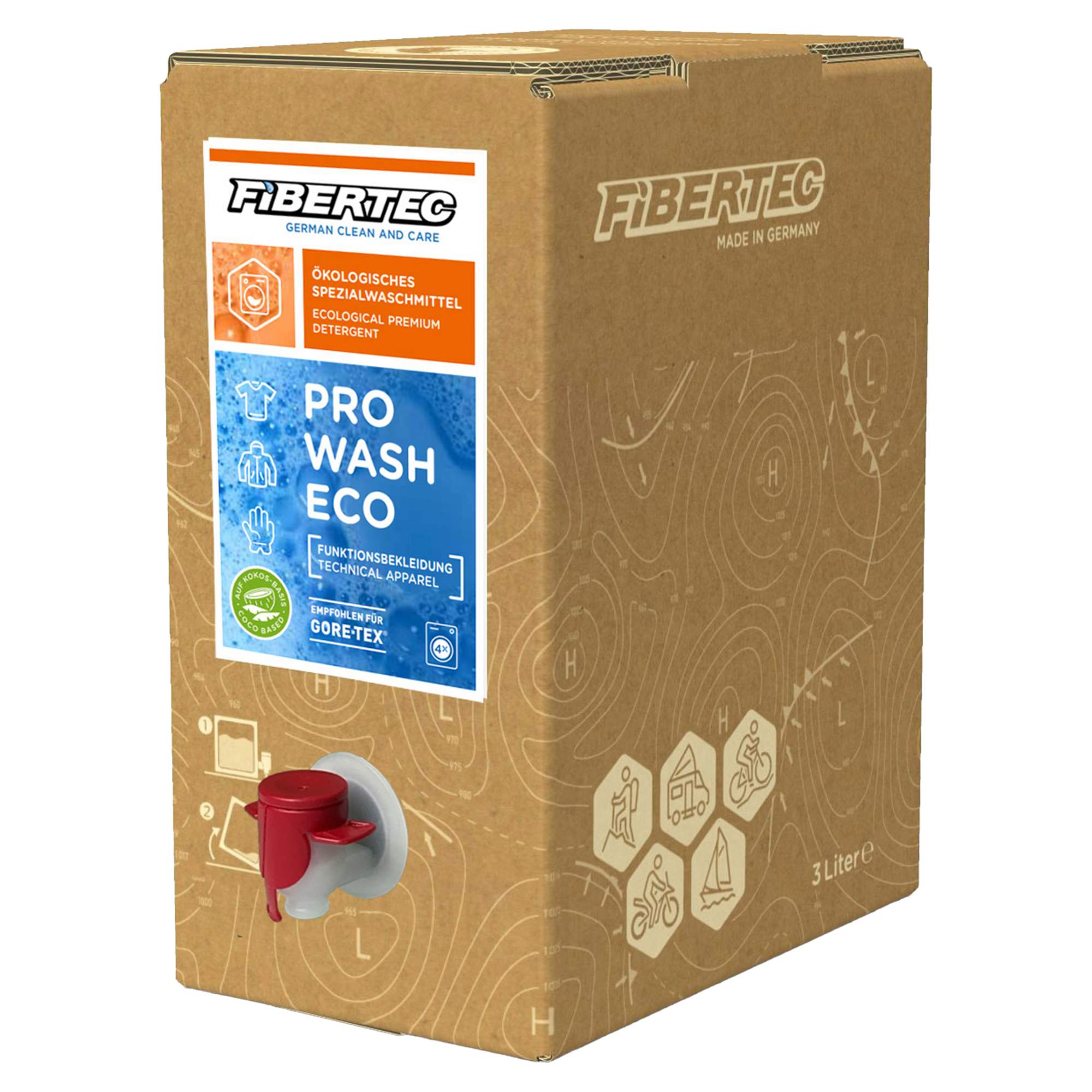 Fibertec PRO WASH ECO - Waschmittel