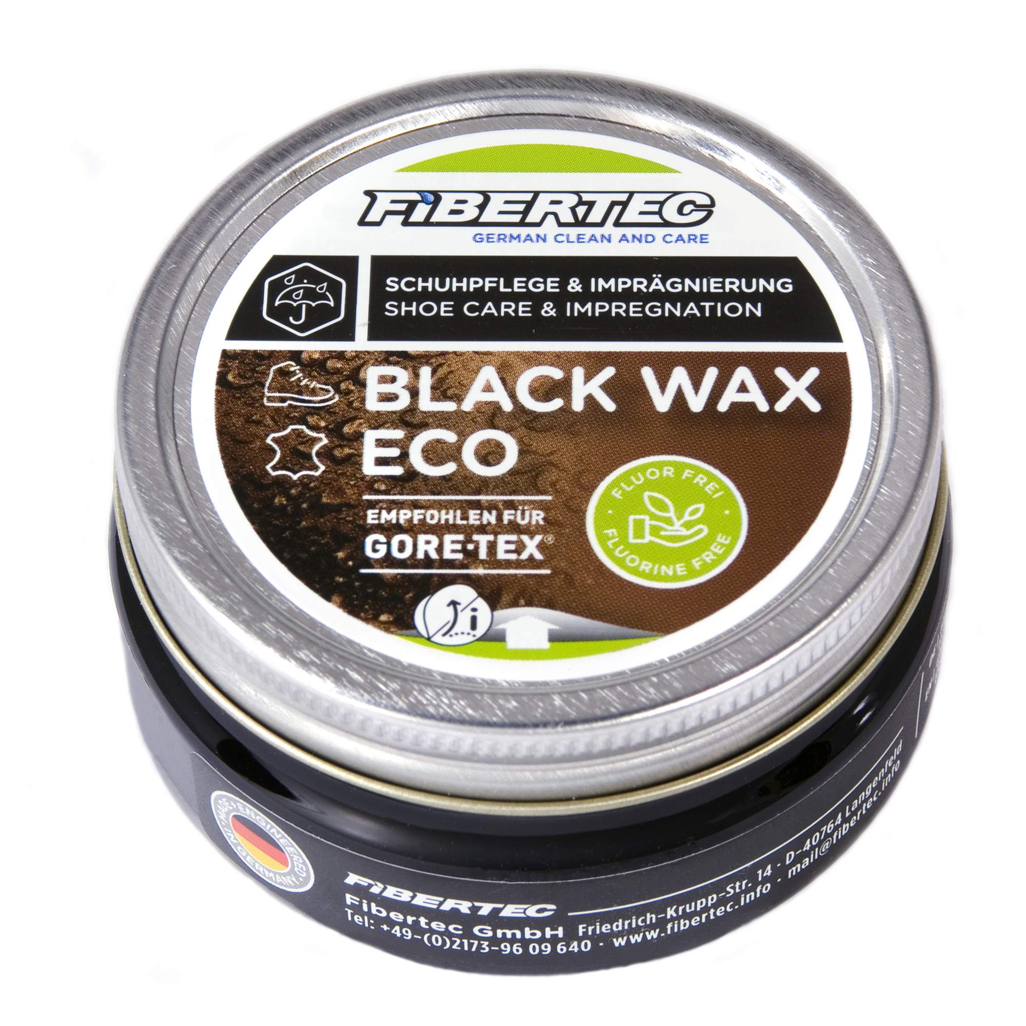 Fibertec BLACK WAX ECO - Schuhpflege