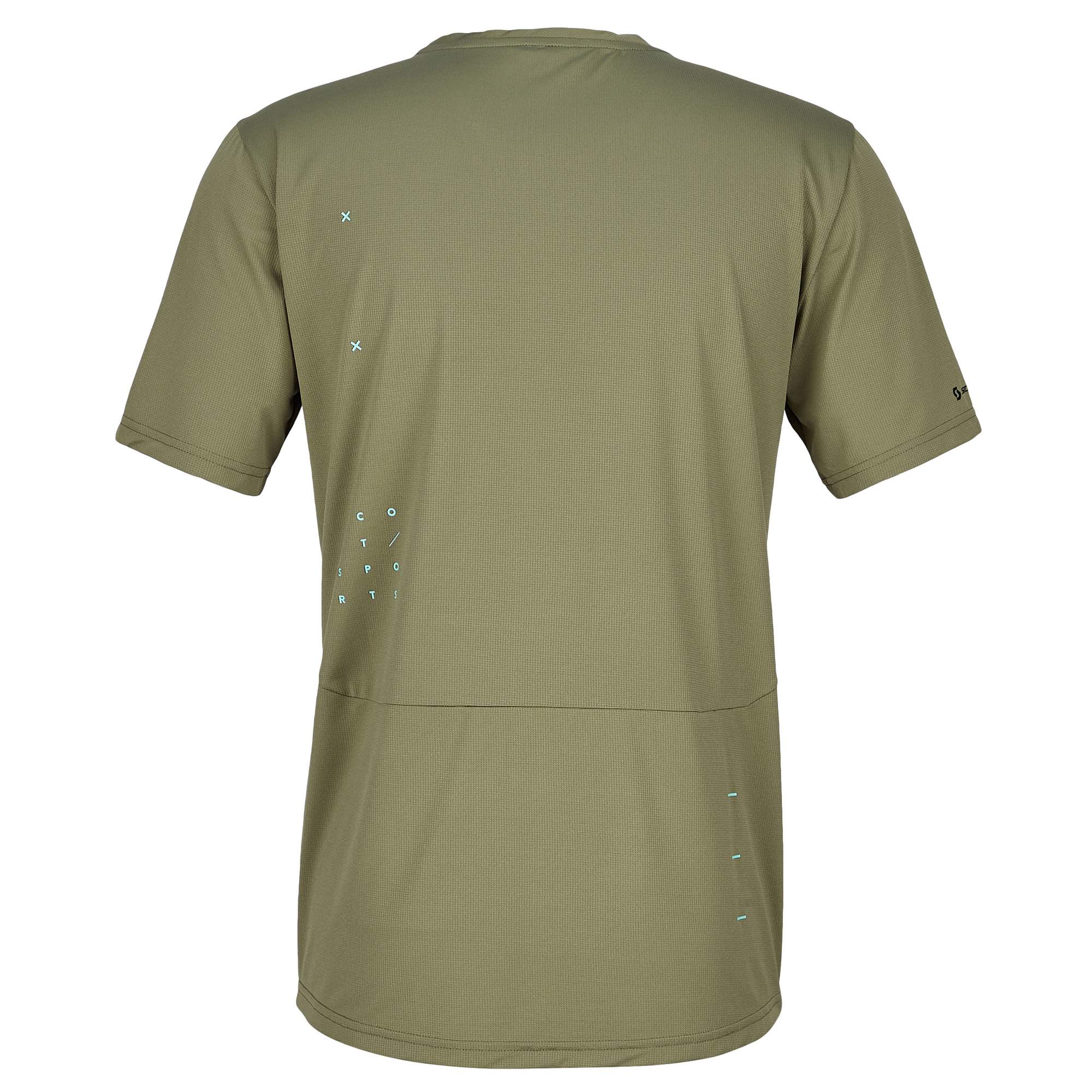 Scott SCO TEE M\'S TRAIL VERTIC ZIP SS Herren - Funktionsshirt