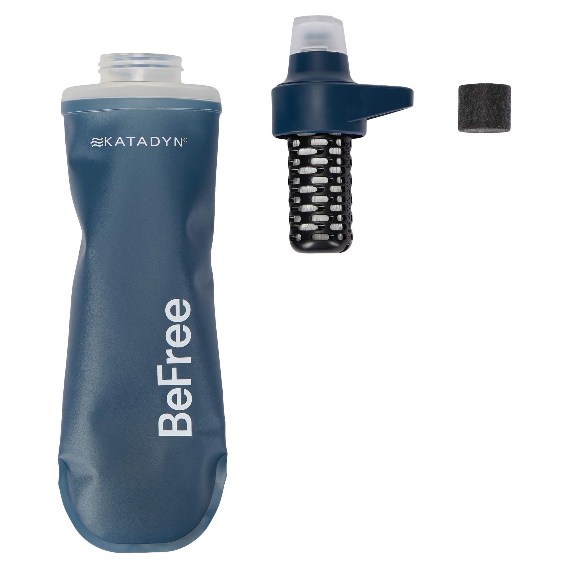 Katadyn BEFREE FILTER AC 0.5L - SCHIEFERBLAU - Trinkwasserfilter