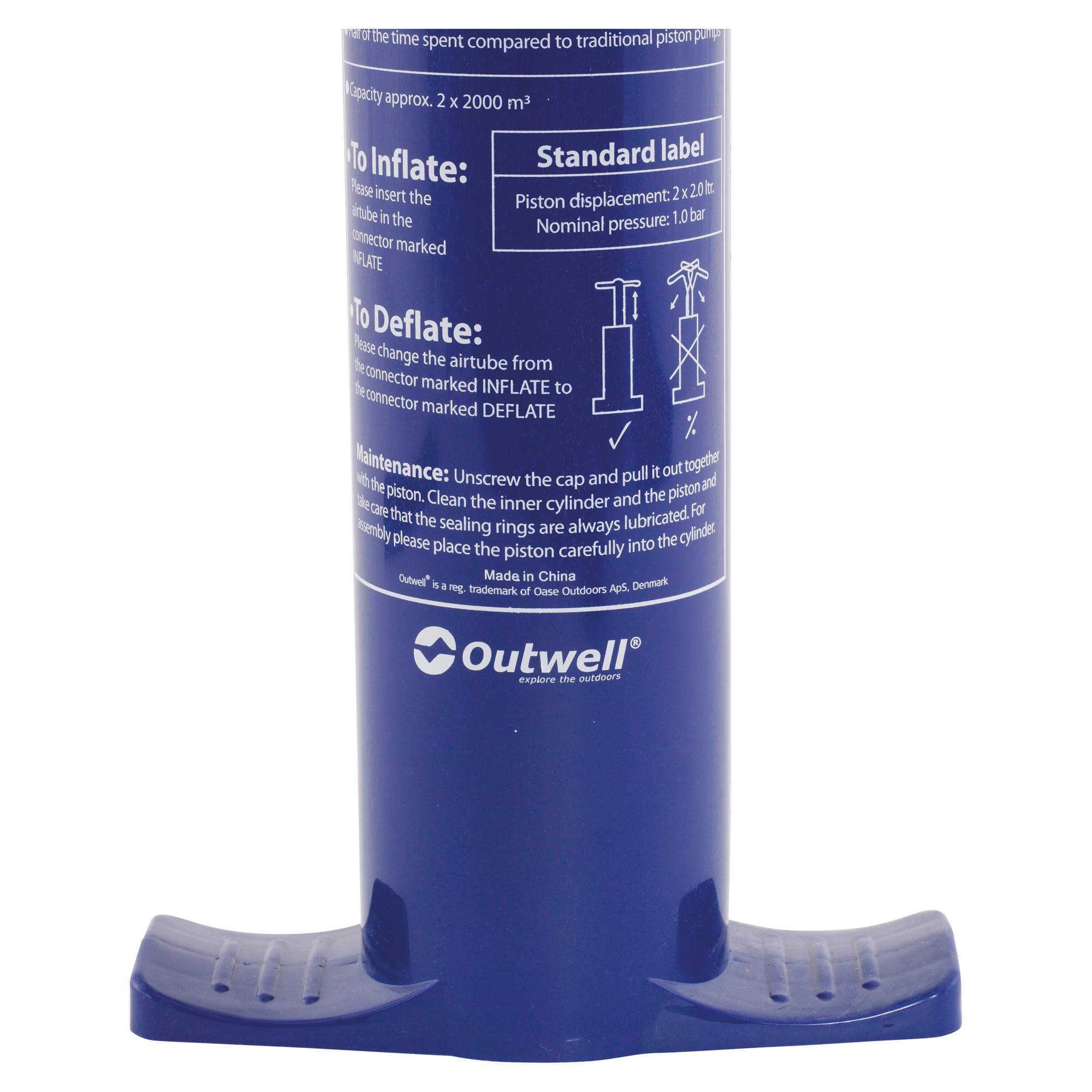 Outwell DOUBLE ACTION PUMP - Luftpumpe