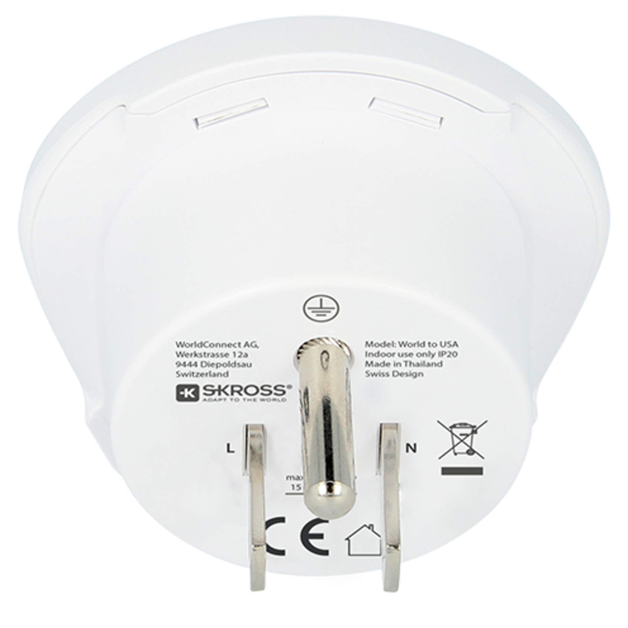 SKROSS WORLD TO US - Reisestecker