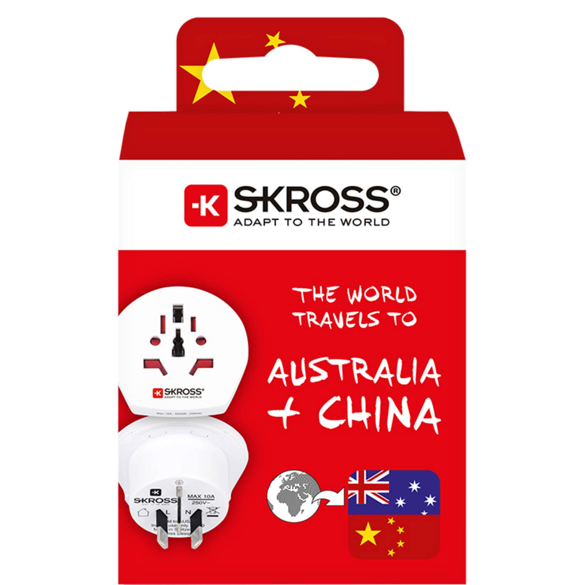 SKROSS WORLD TO AUS - Reisestecker