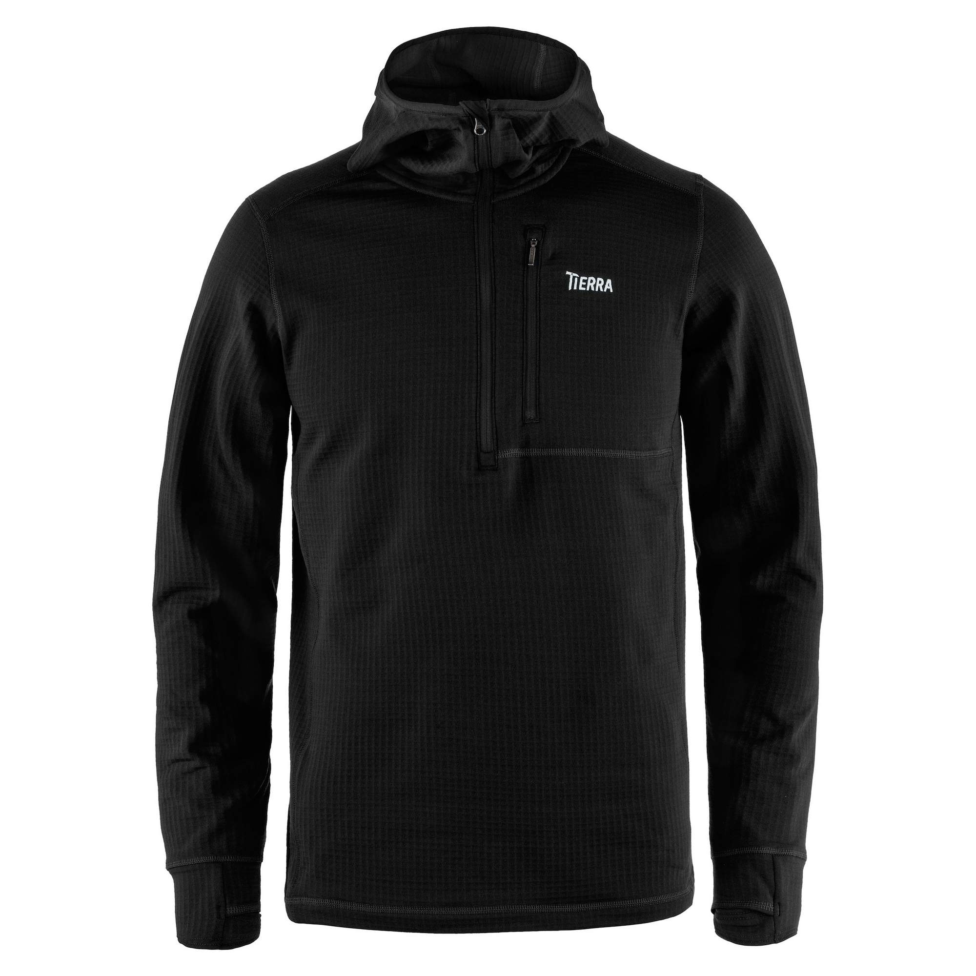 Tierra NALLO HOOD HALF ZIP M Herren - Fleecepullover