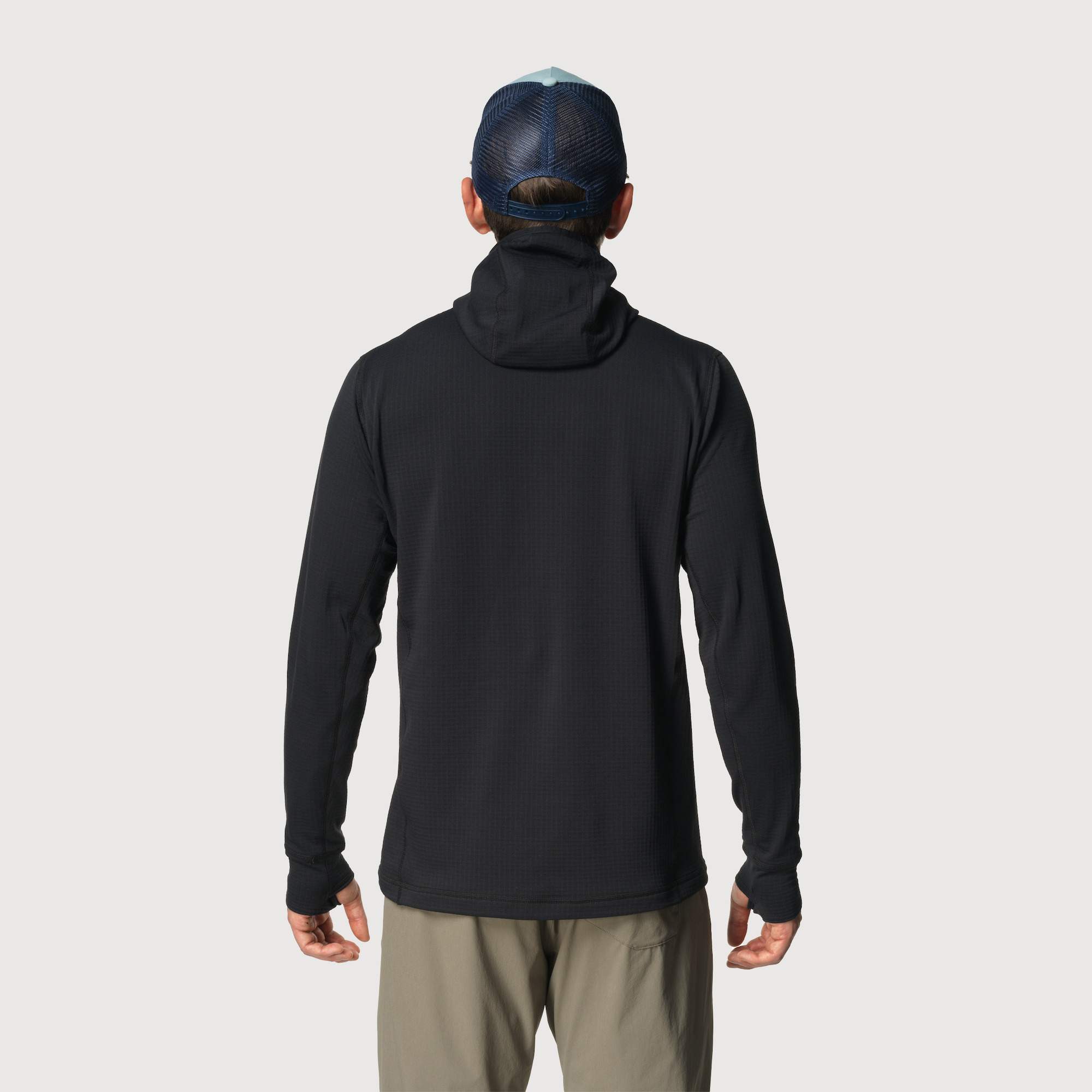 Tierra NALLO HOOD HALF ZIP M Herren - Fleecepullover
