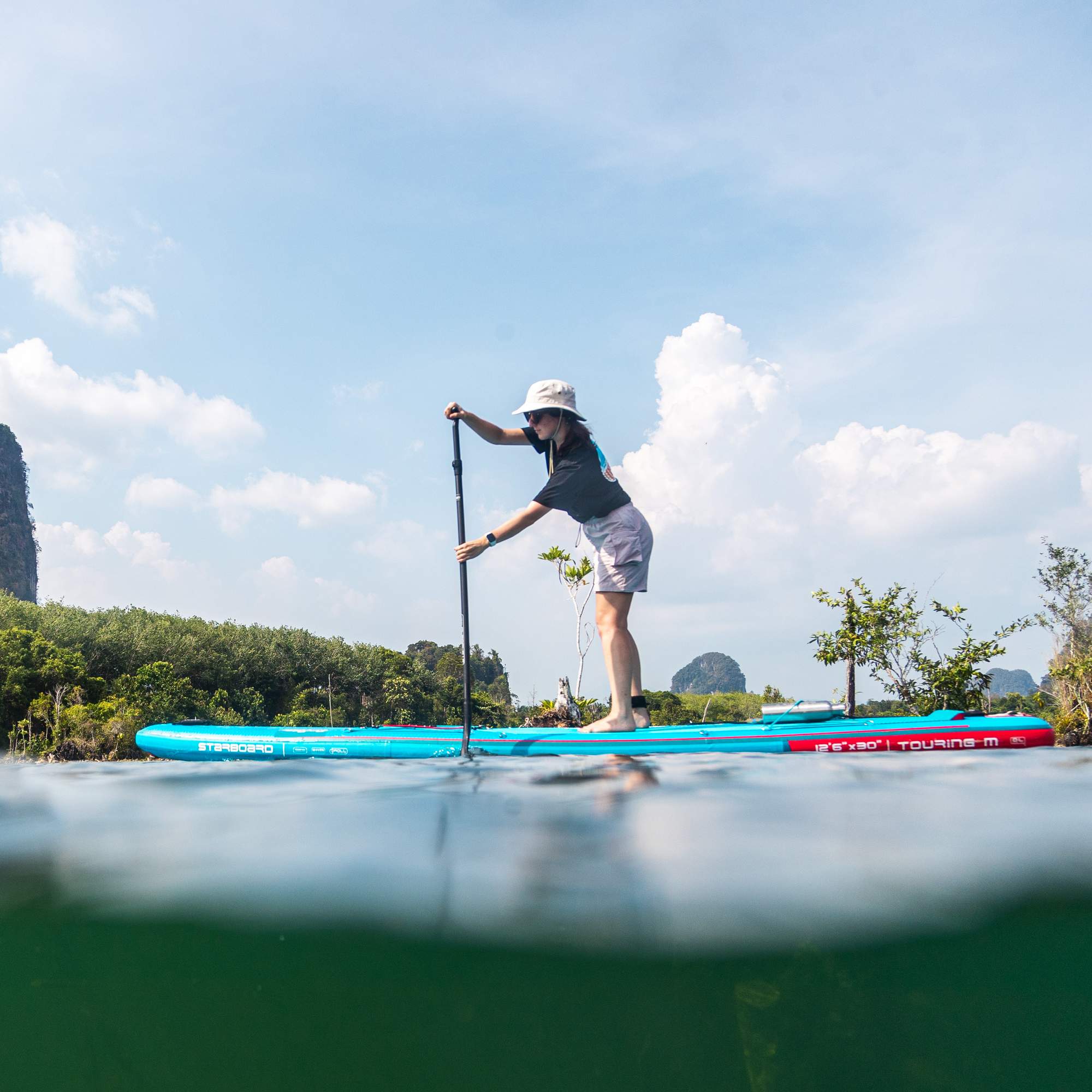 Starboard TOURING WITH PADDLE - SUP Board