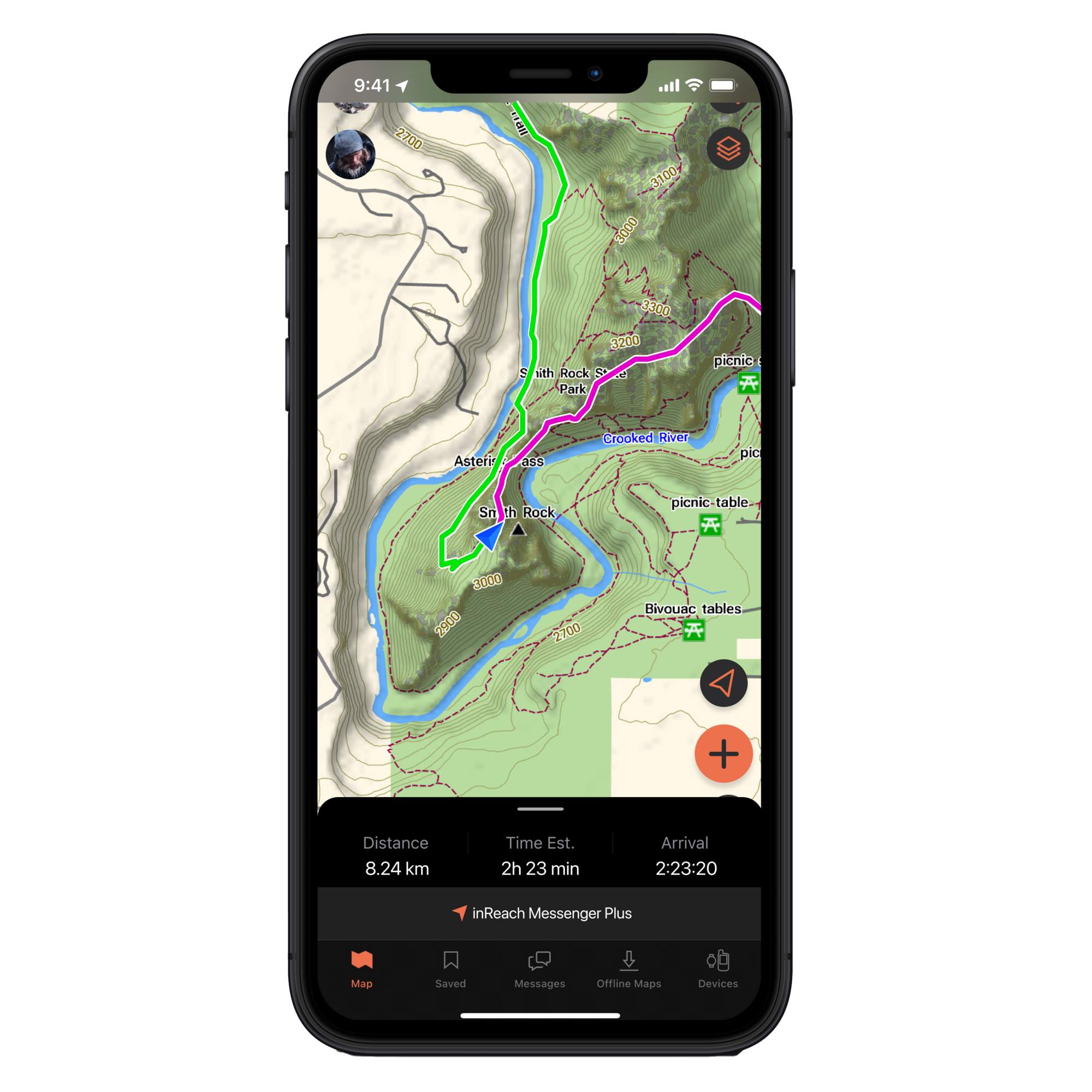 Garmin INREACH MESSENGER PLUS - GPS-Gerät