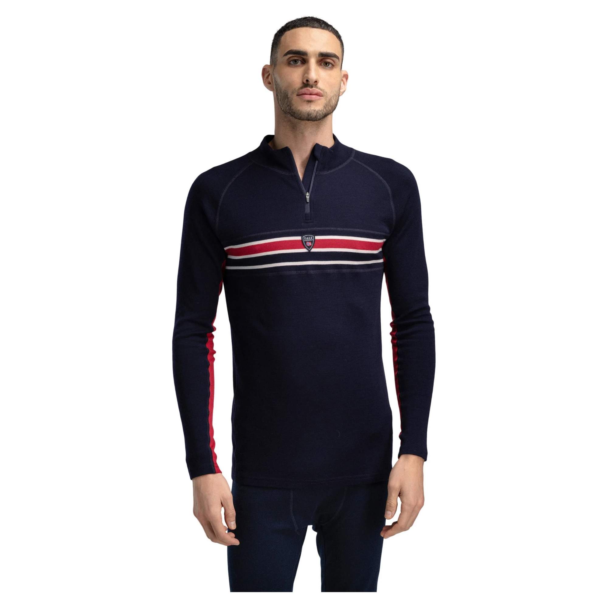 Dale of Norway AKSLA MASCULINE BASELAYER HALF ZIP Herren - Baselayer