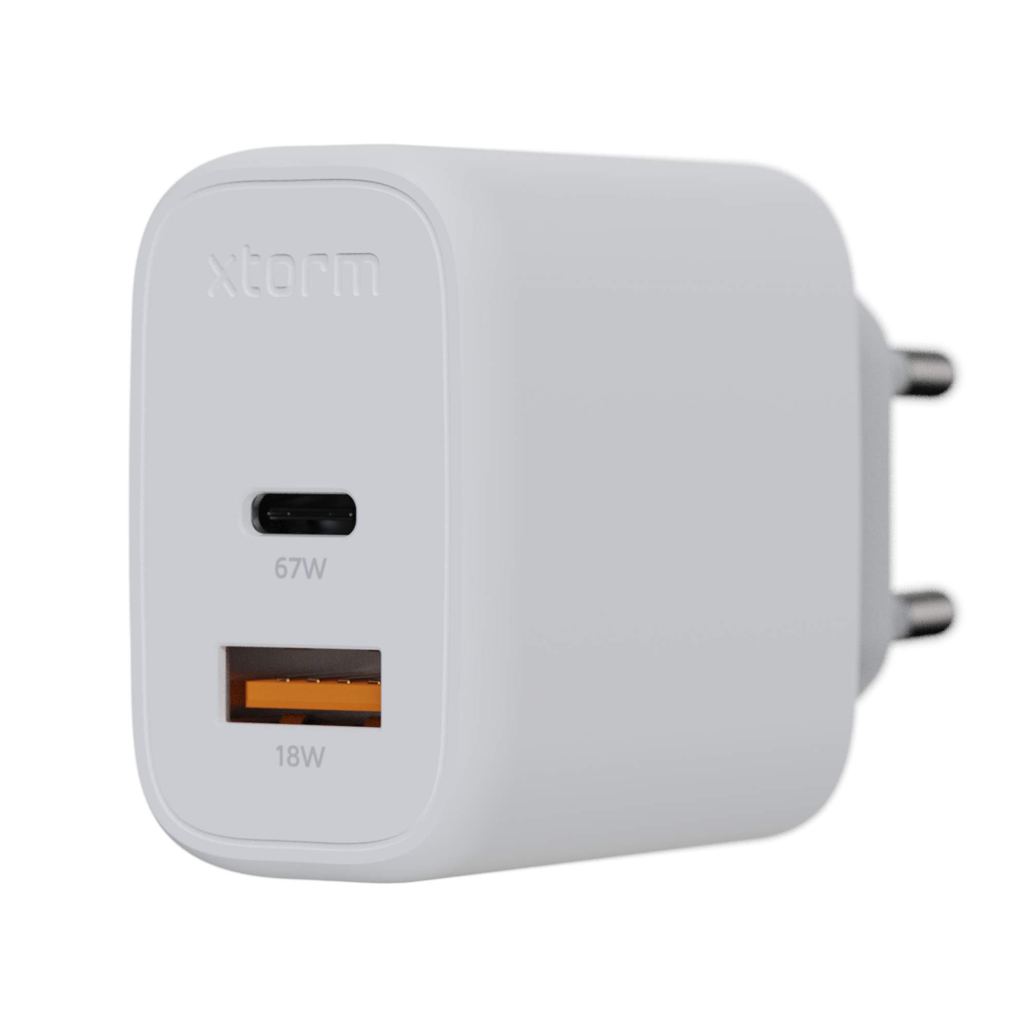 Xtorm 67W GAN-ULTRA ESSENTIAL WALL CHARGER - Reisestecker Xtorm 67W GAN-ULTRA ESSENTIAL WALL CHARGER - Reisestecker