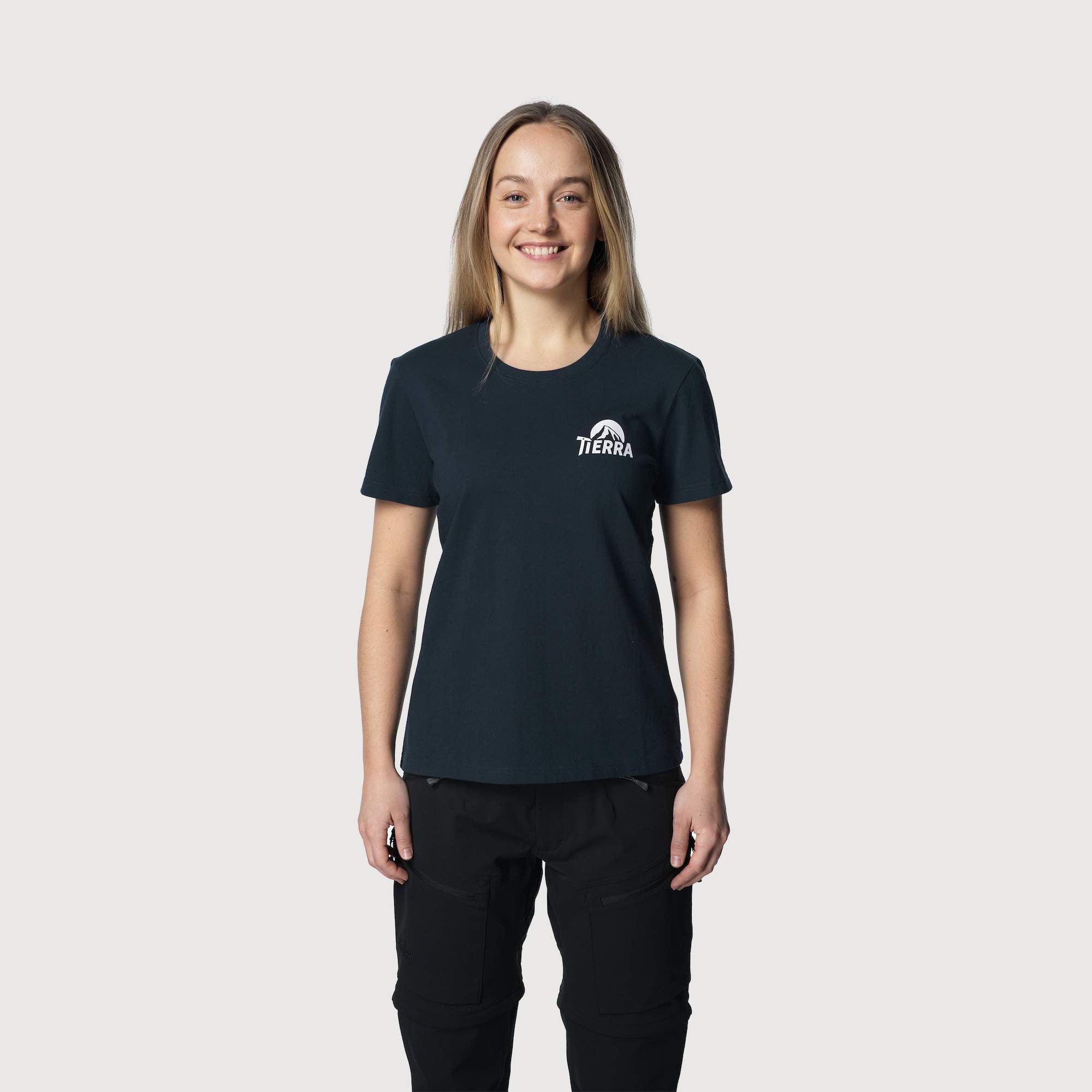 Tierra ORGANIC HEAVY COTTON TEE EVEREST W Damen - T-Shirt