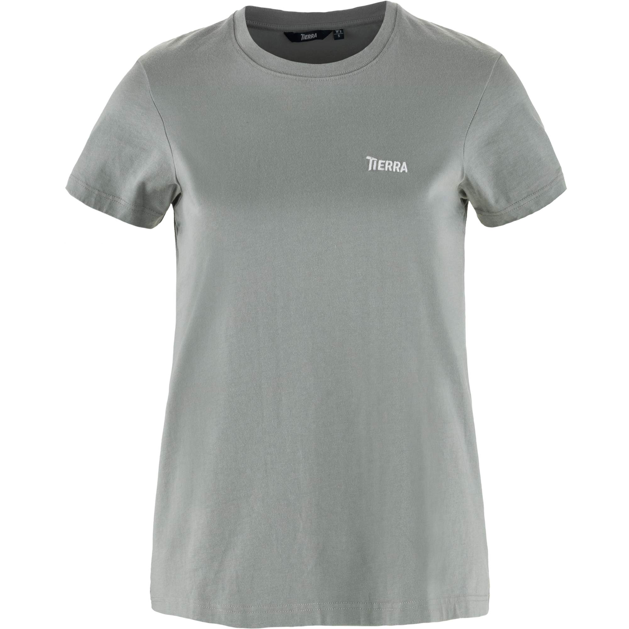 Tierra ORGANIC HEAVY COTTON TEE EMBROIDED W Damen - T-Shirt