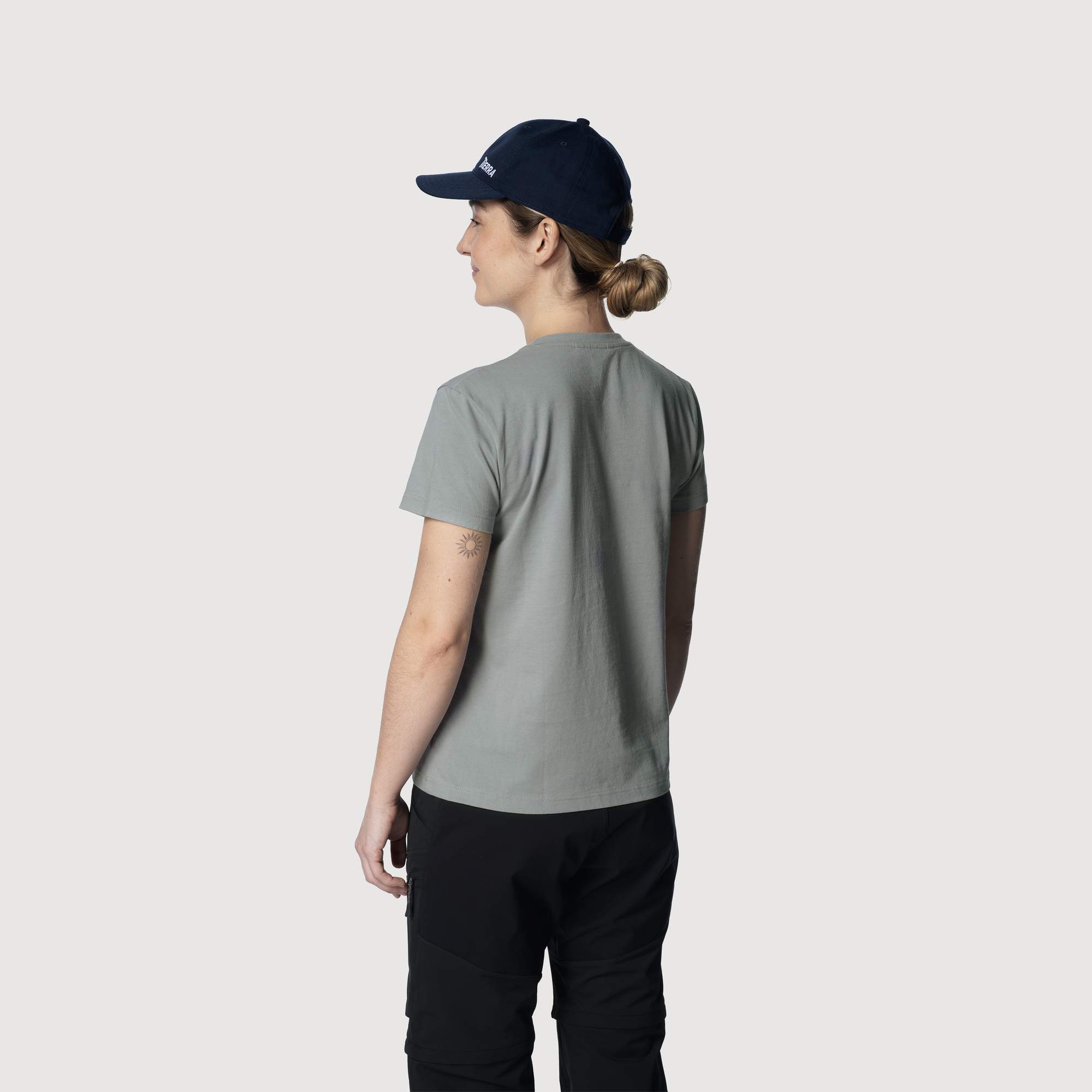 Tierra ORGANIC HEAVY COTTON TEE EMBROIDED W Damen - T-Shirt
