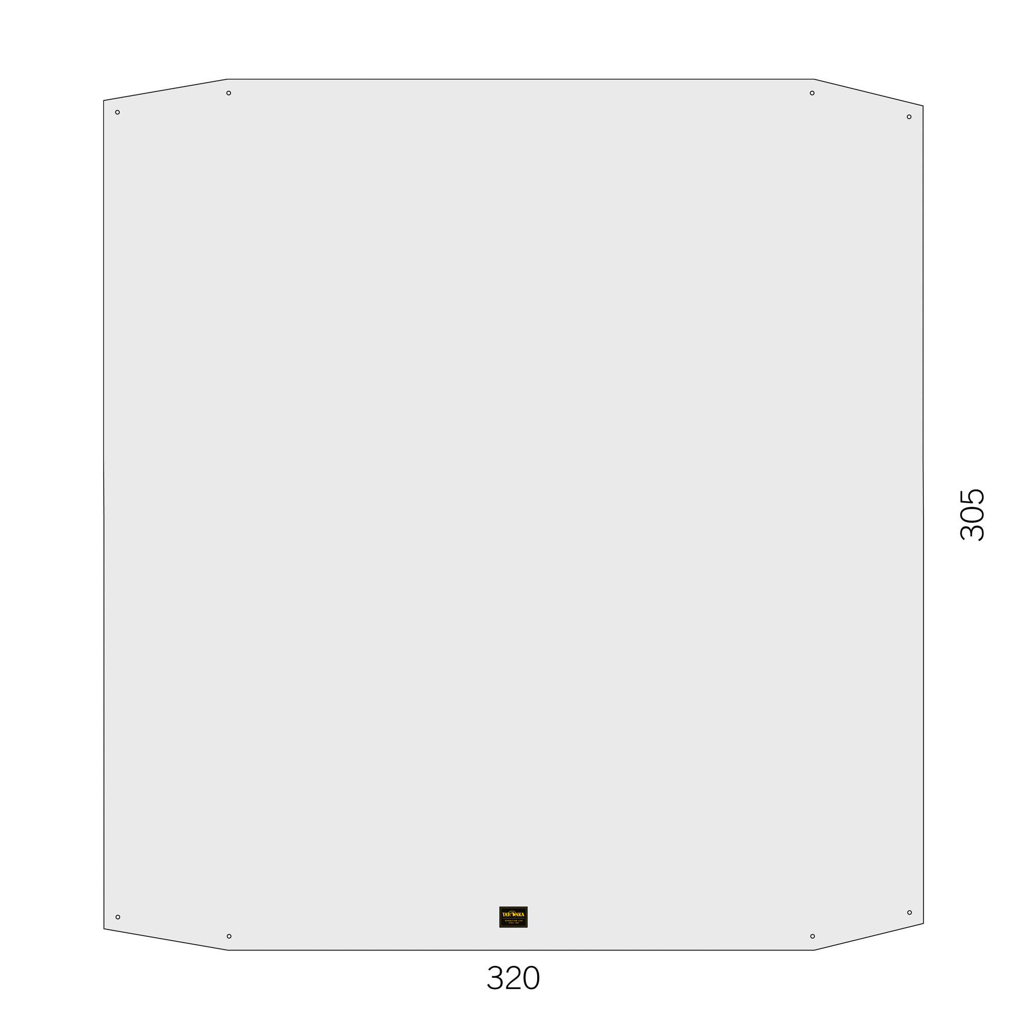 Tatonka VAN CAMP FLOOR SHEET - Zeltplane
