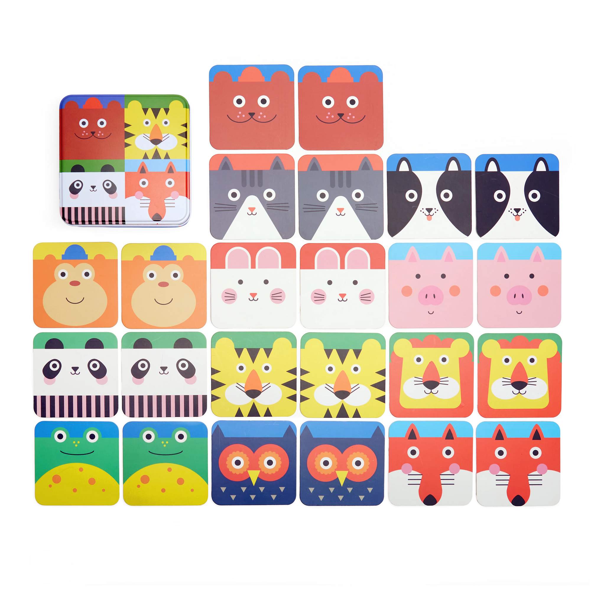 Kikkerland ON THE GO MATCHING MEMORY GAME - Reisespiel
