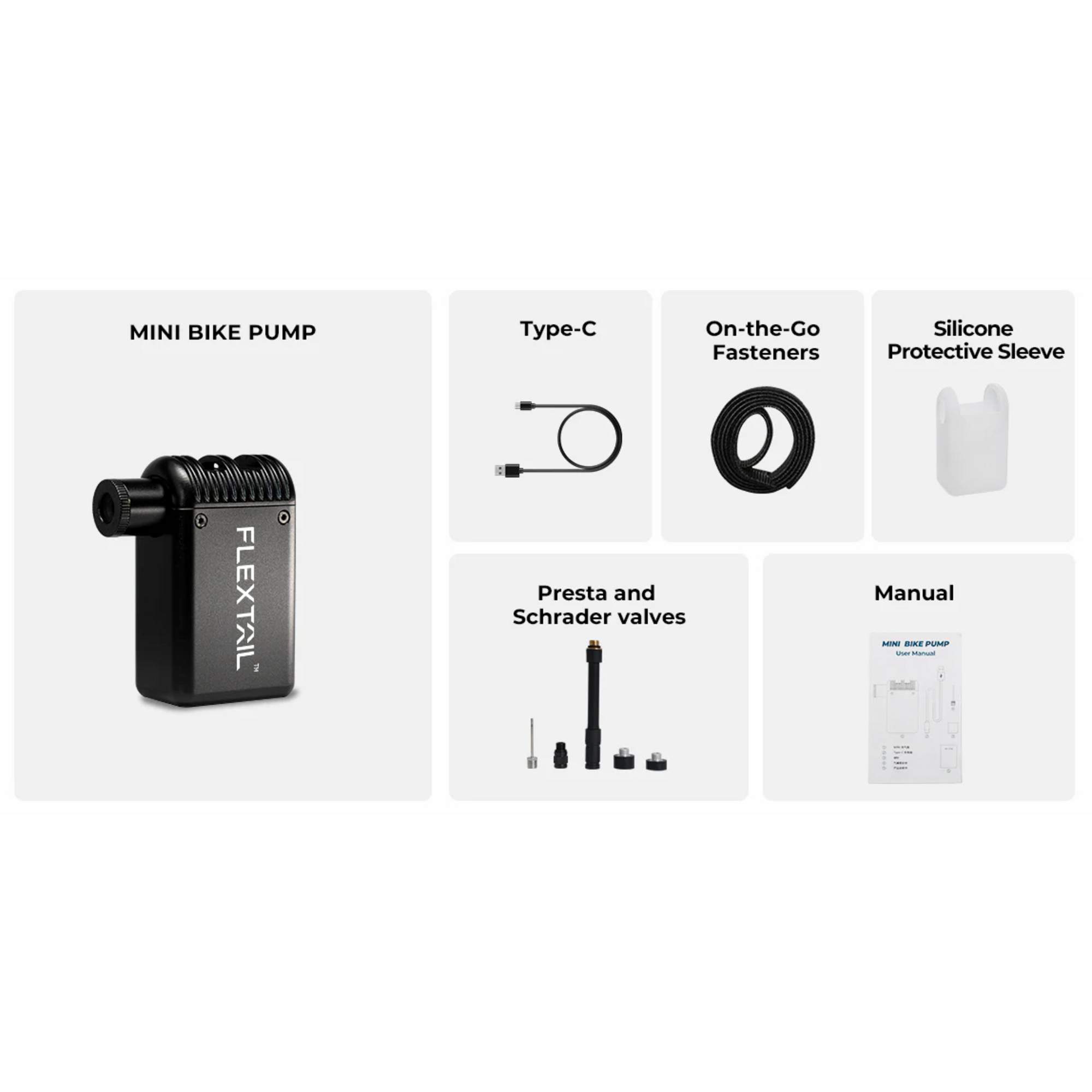 Flextail TINY BIKE PUMP - Luftpumpe