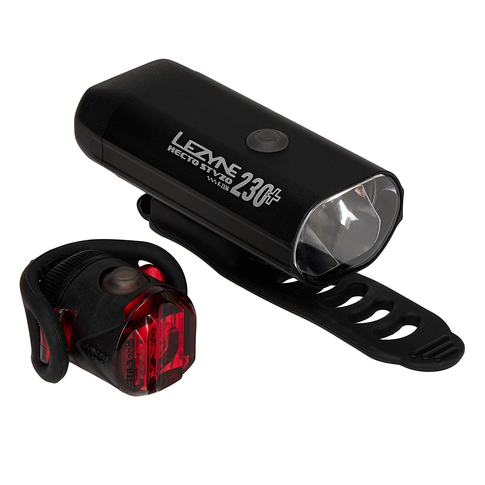 Lezyne BELEUCHTUNGSSET HECTO 230+ & FEMTO USBC STVZO - Fahrradbeleuchtung