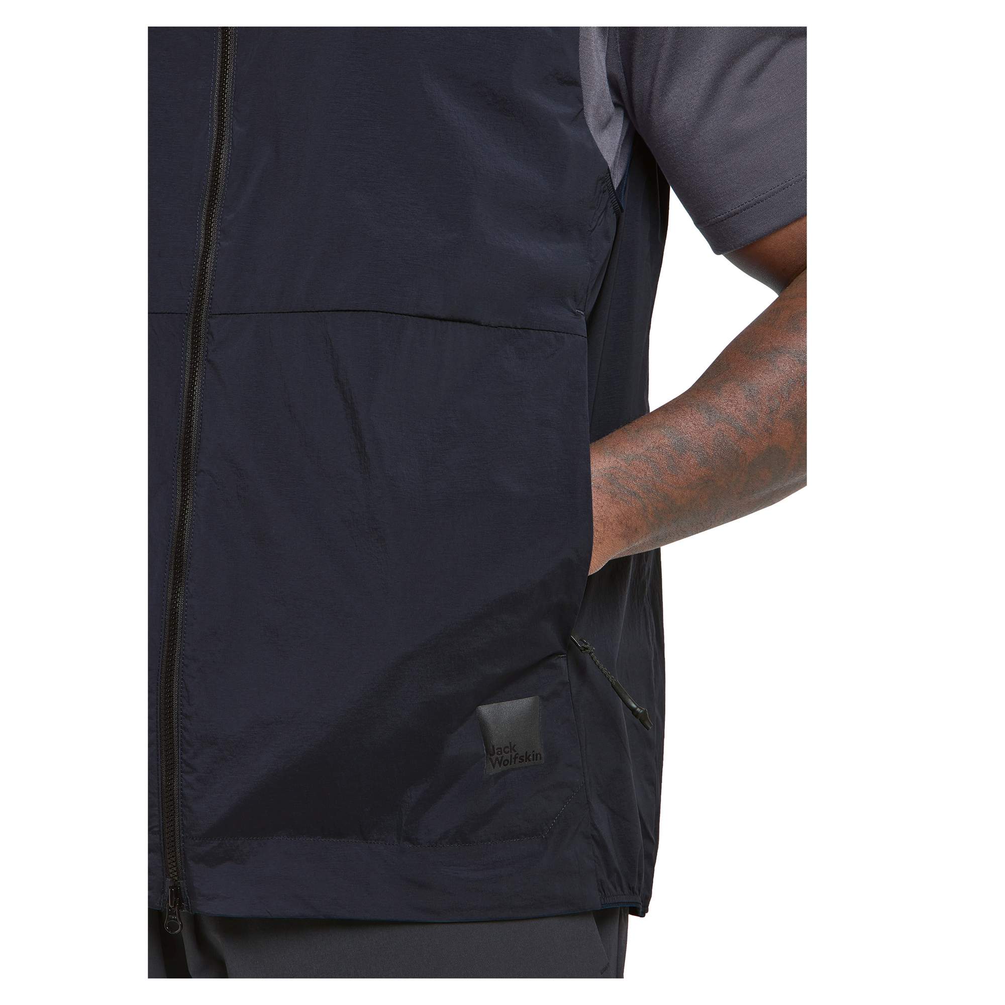 Jack Wolfskin BIKE COMMUTE WIND VEST M Herren - Weste