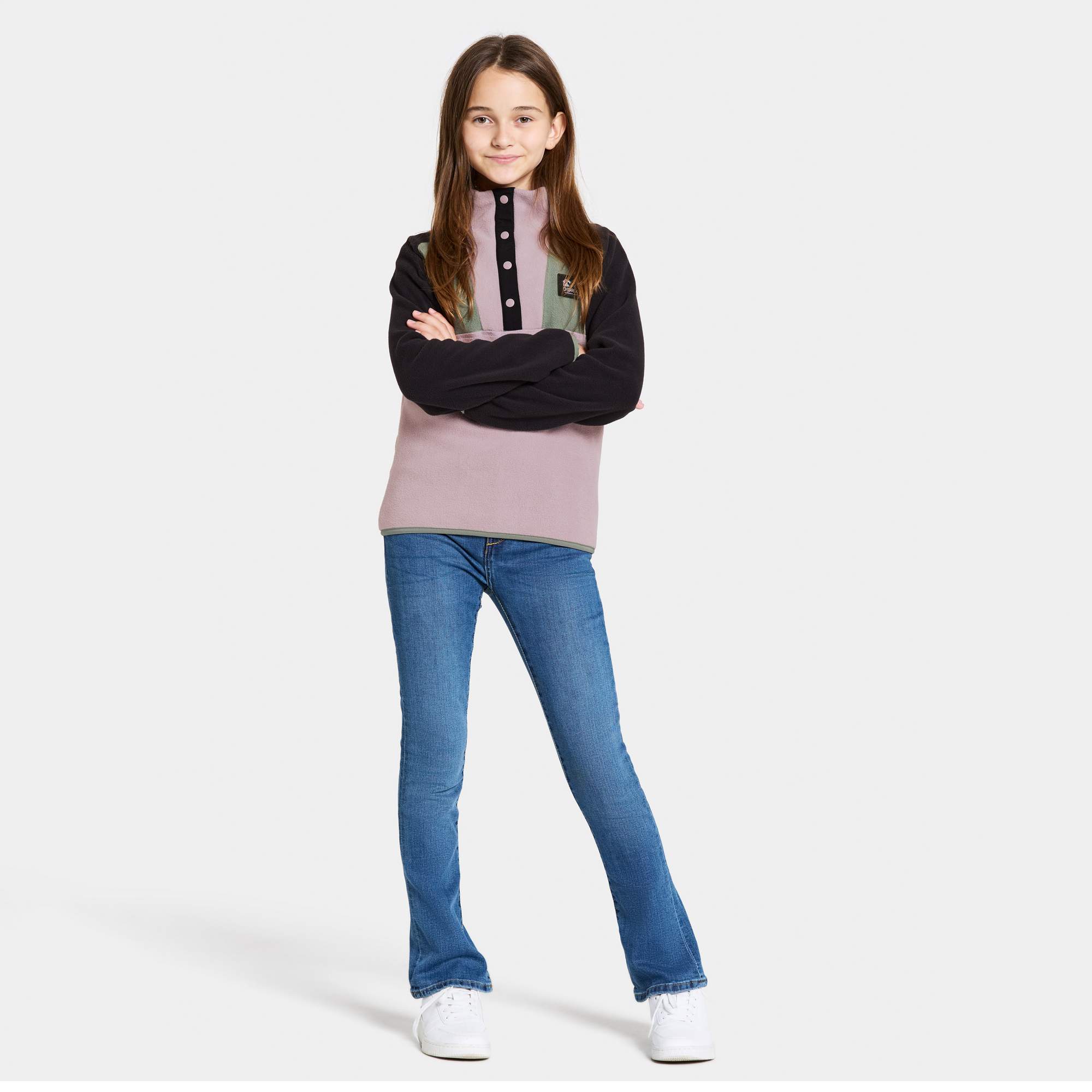 Didriksons YOKTO K 1/2 BTN 2 Kinder - Fleecepullover