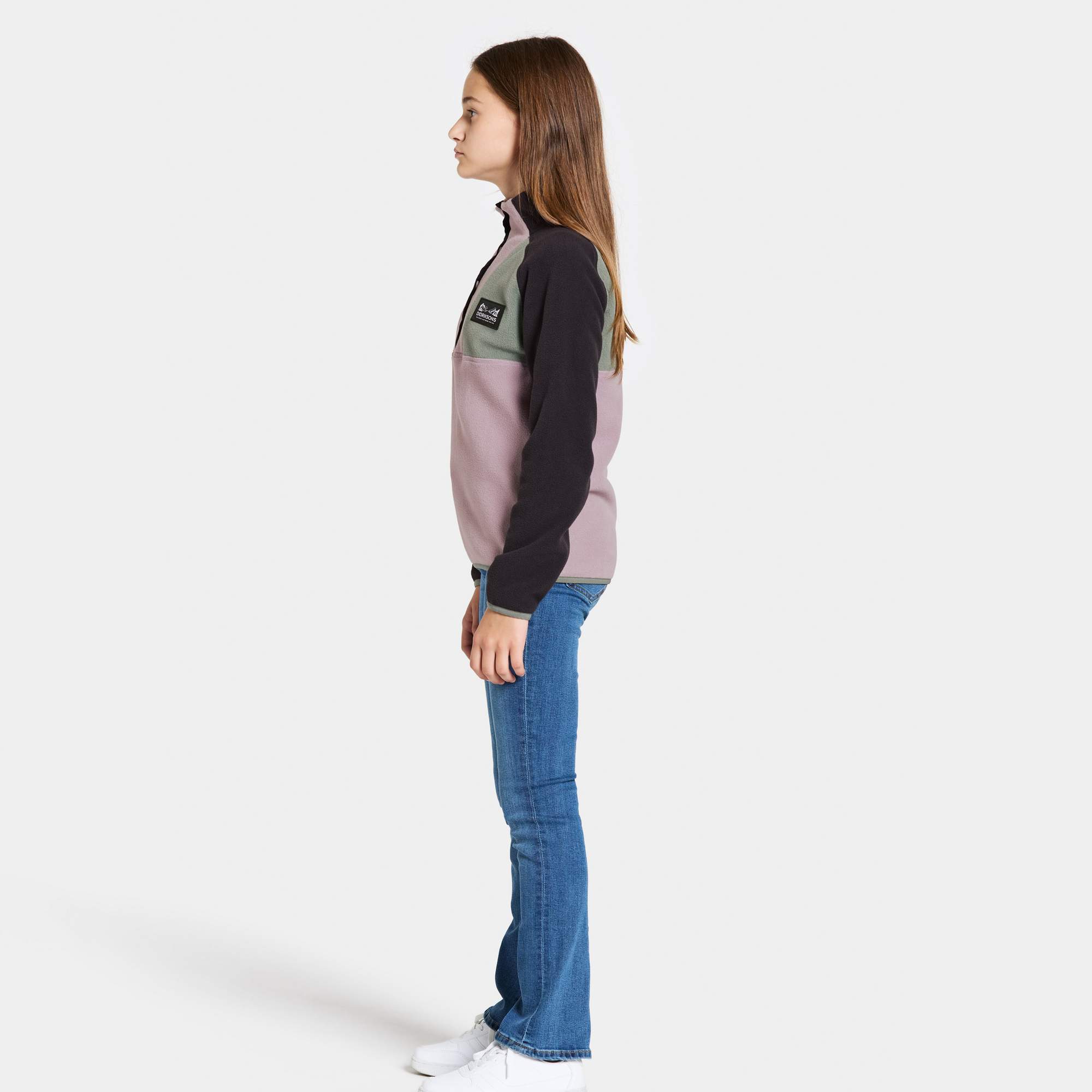 Didriksons YOKTO K 1/2 BTN 2 Kinder - Fleecepullover