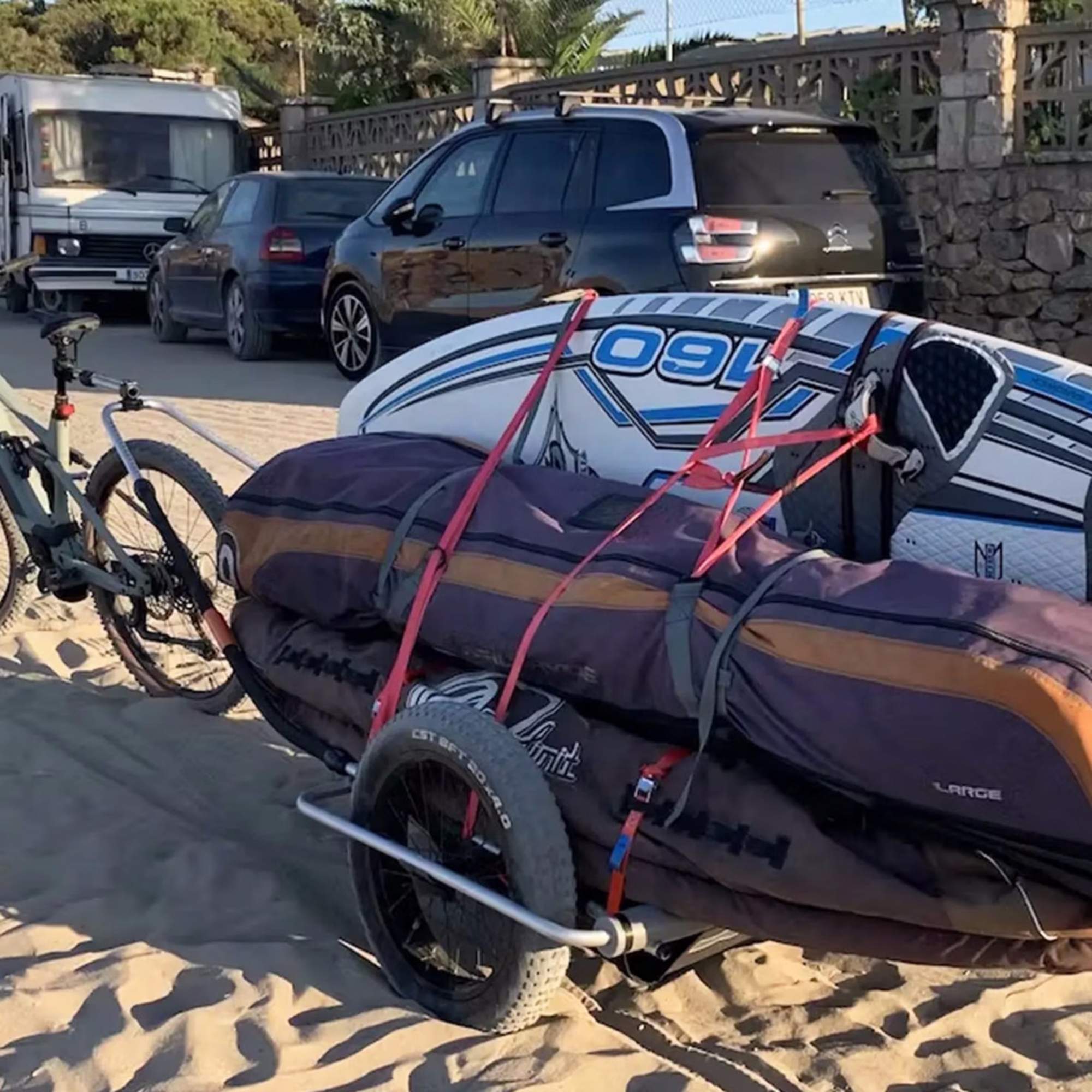 Reacha SPORT BEACH - Fahrradanhänger