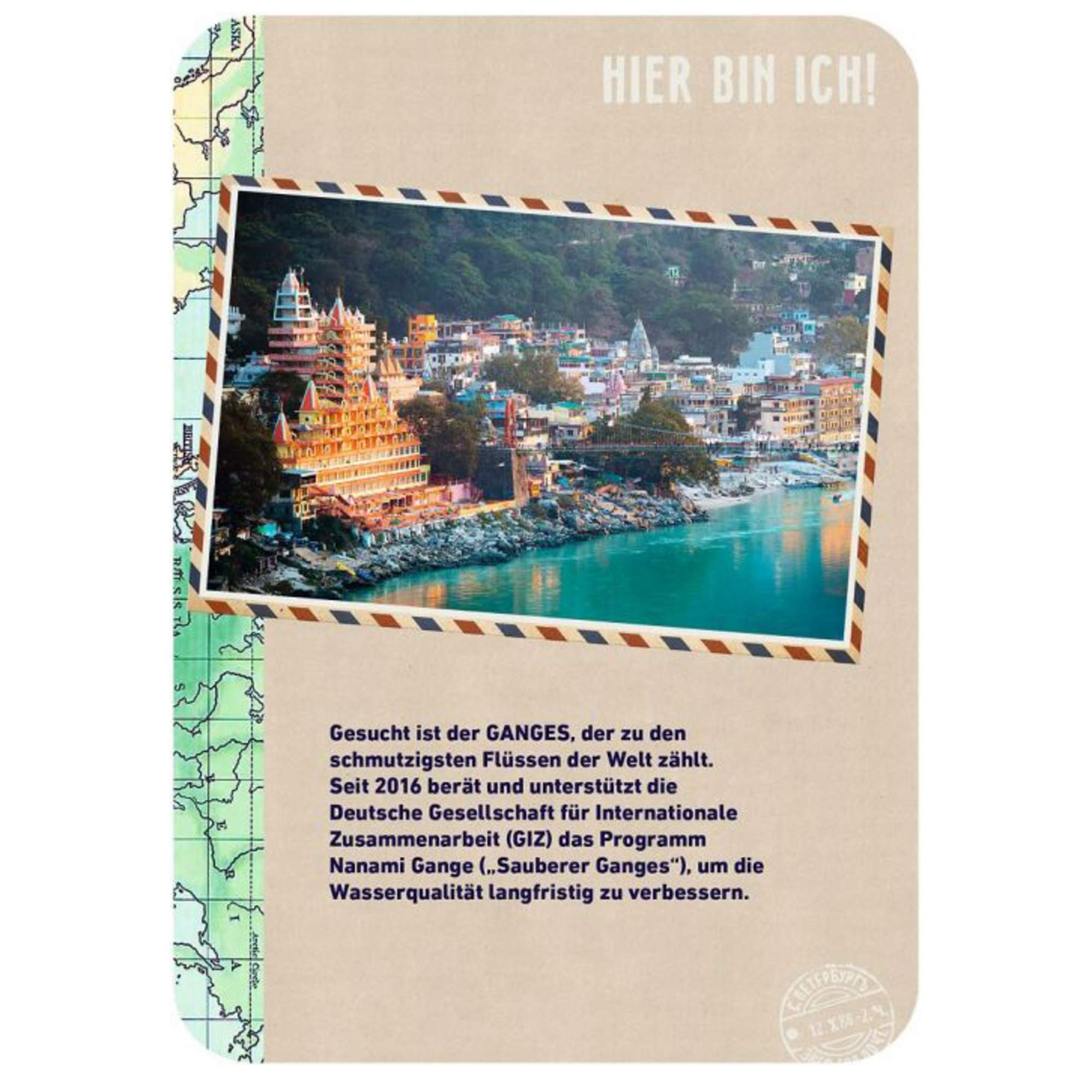 Moses Verlag WO BIN ICH? - Reisespiel