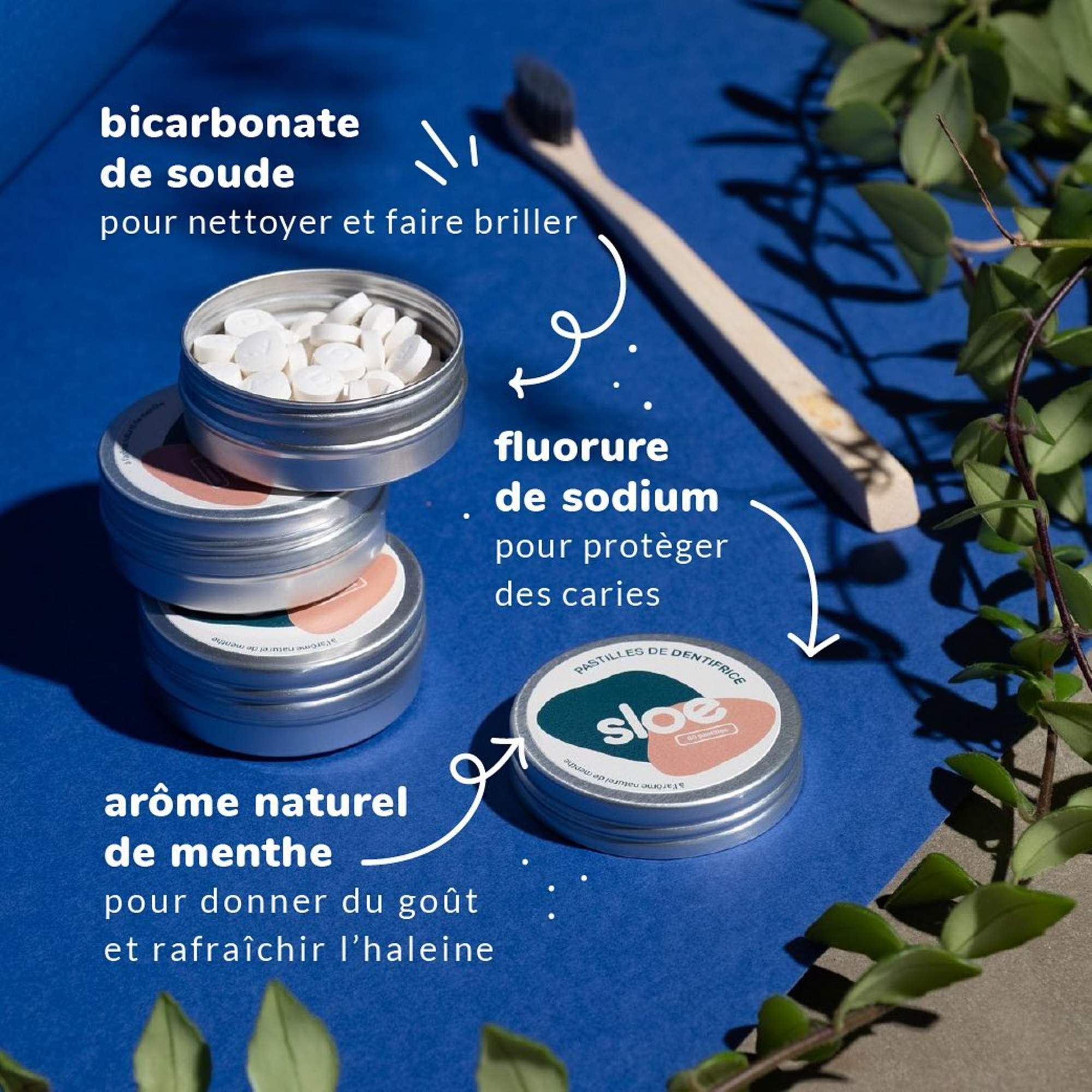 SLOE FESTE ZAHNPASTA IN TABLETTENFORM - Zahnpflege