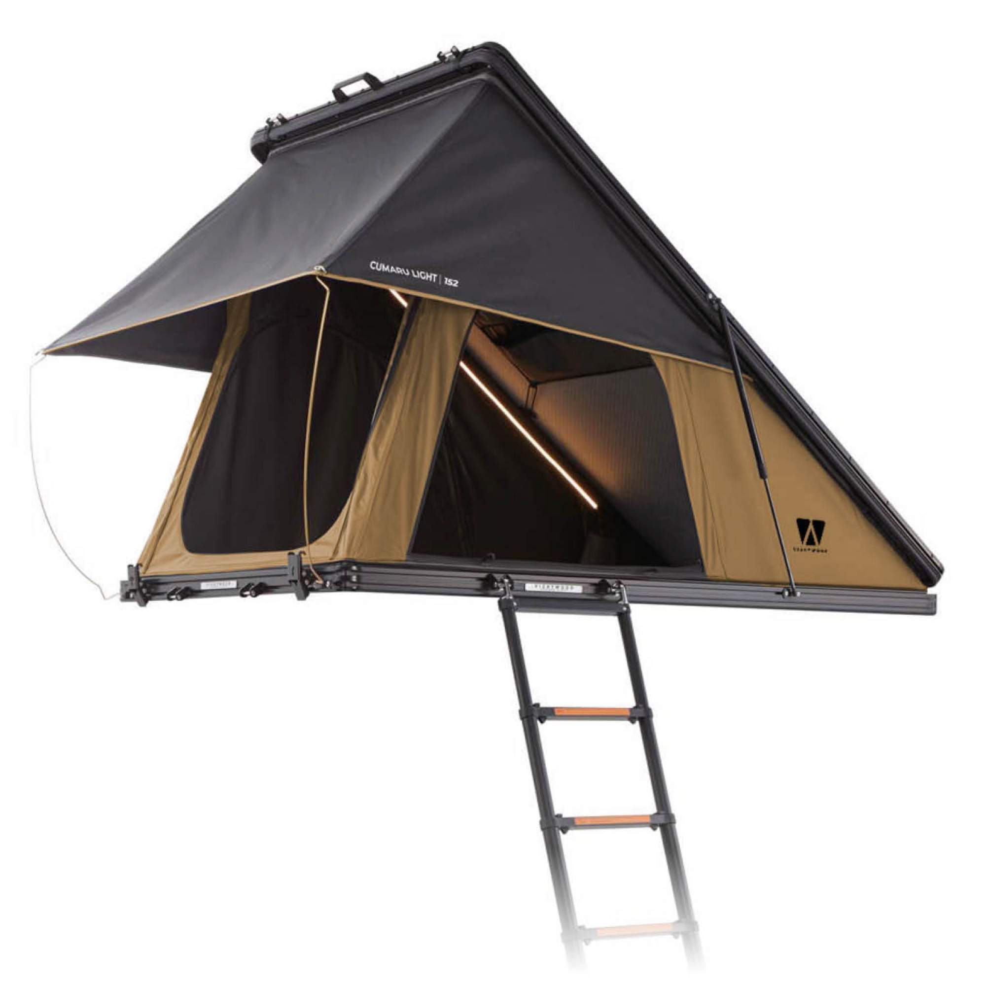 Vickywood CUMARU LIGHT 152 ECO ALU TRIANGLE HARTSCHALEN DACHZELT - Dachzelt