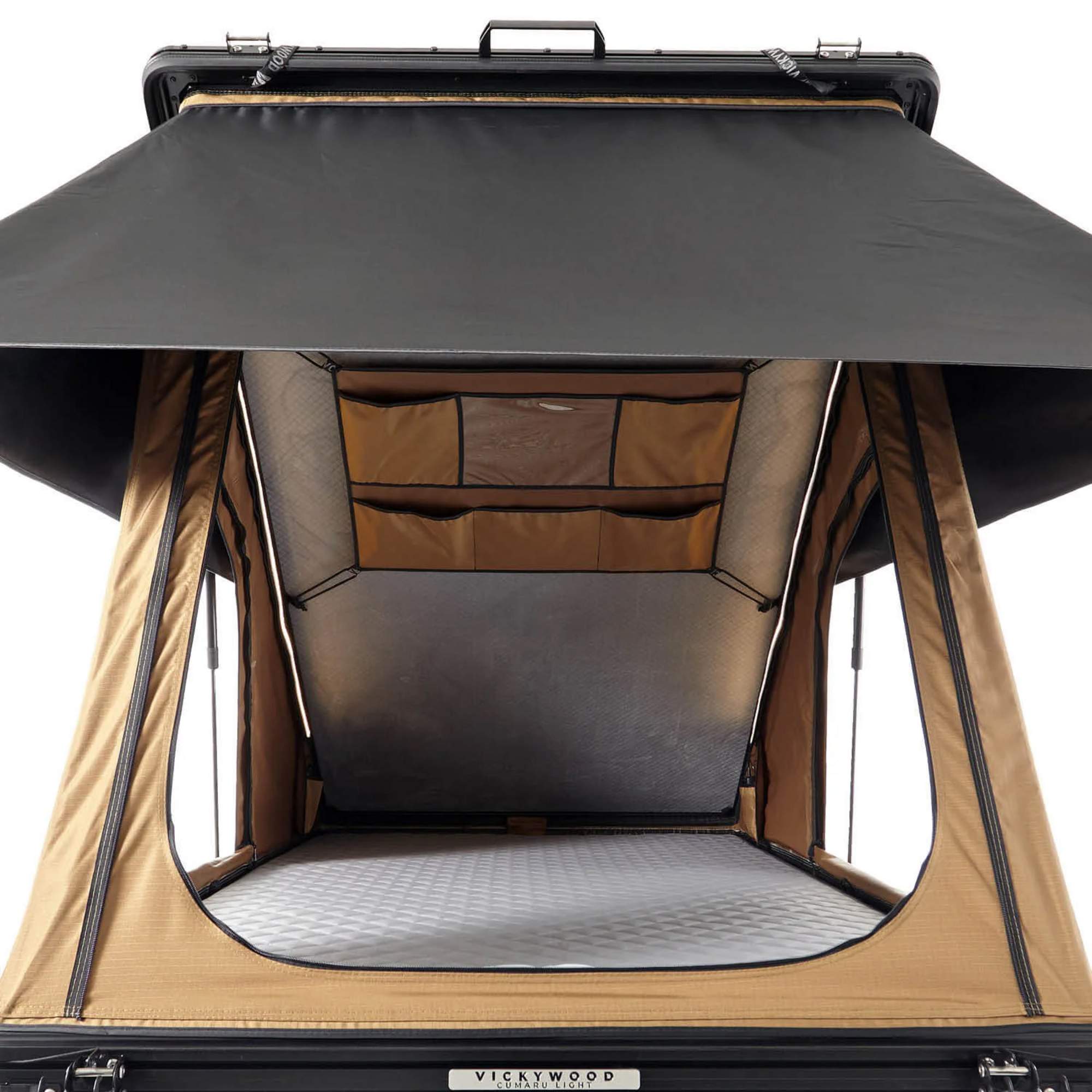 Vickywood CUMARU LIGHT 152 ECO ALU TRIANGLE HARTSCHALEN DACHZELT - Dachzelt