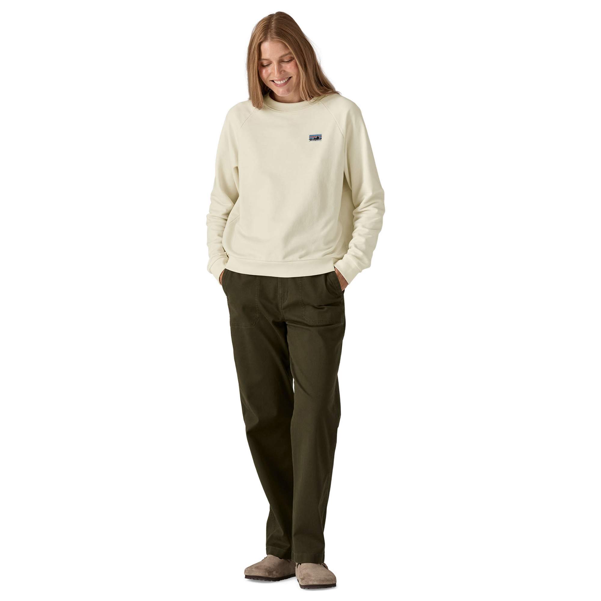 Patagonia W\'S REGENERATIVE ORGANIC CERTIFIED COTTON ESSENTIAL TOP Damen - Sweatshirt