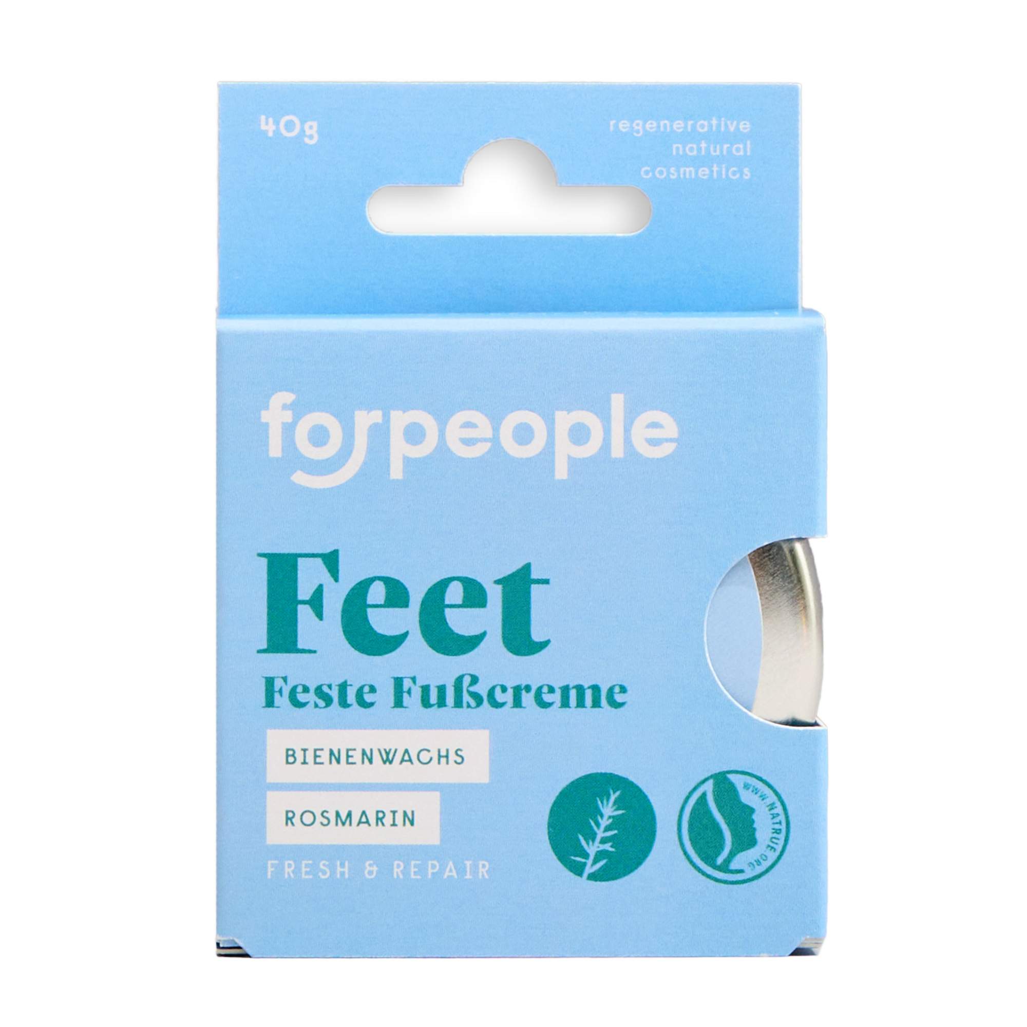 forpeople FESTE FUßCREME BIENENWACHS - Fußcreme