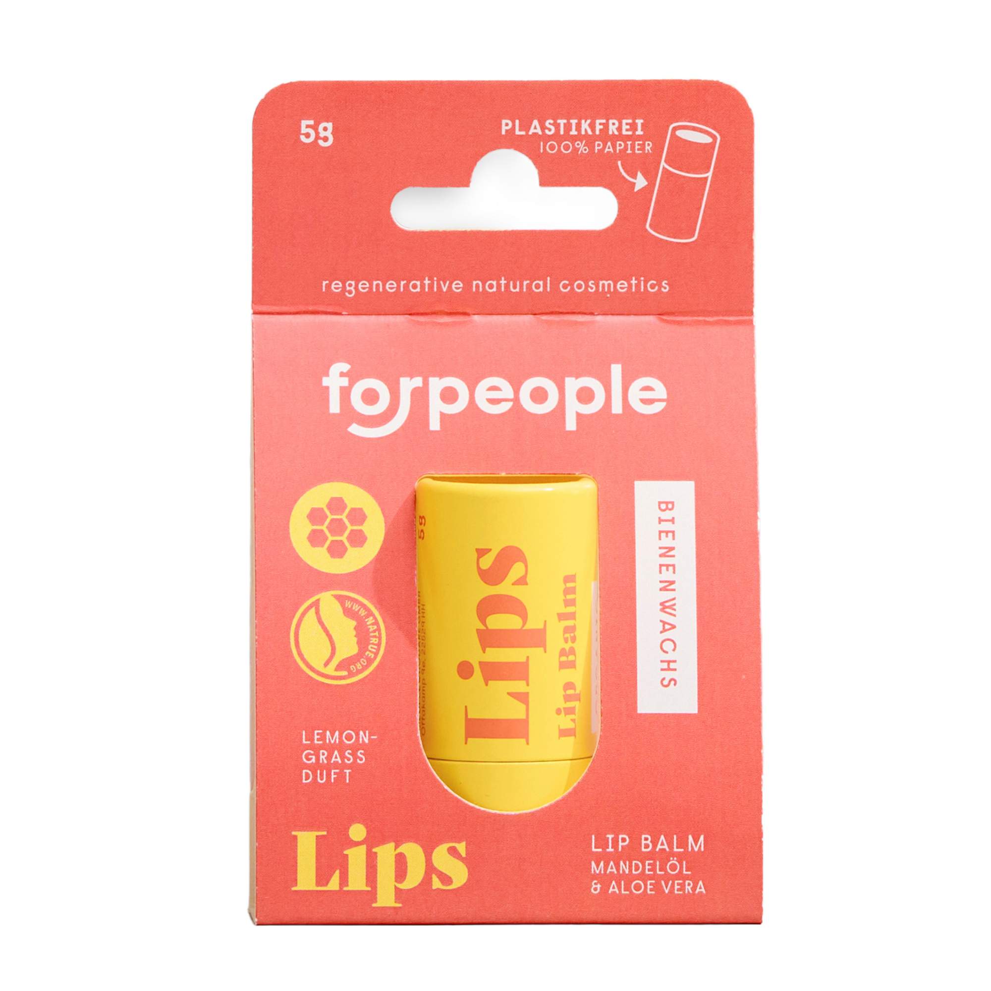 forpeople LIPBALM BIENENWACHS - Lippenpflege