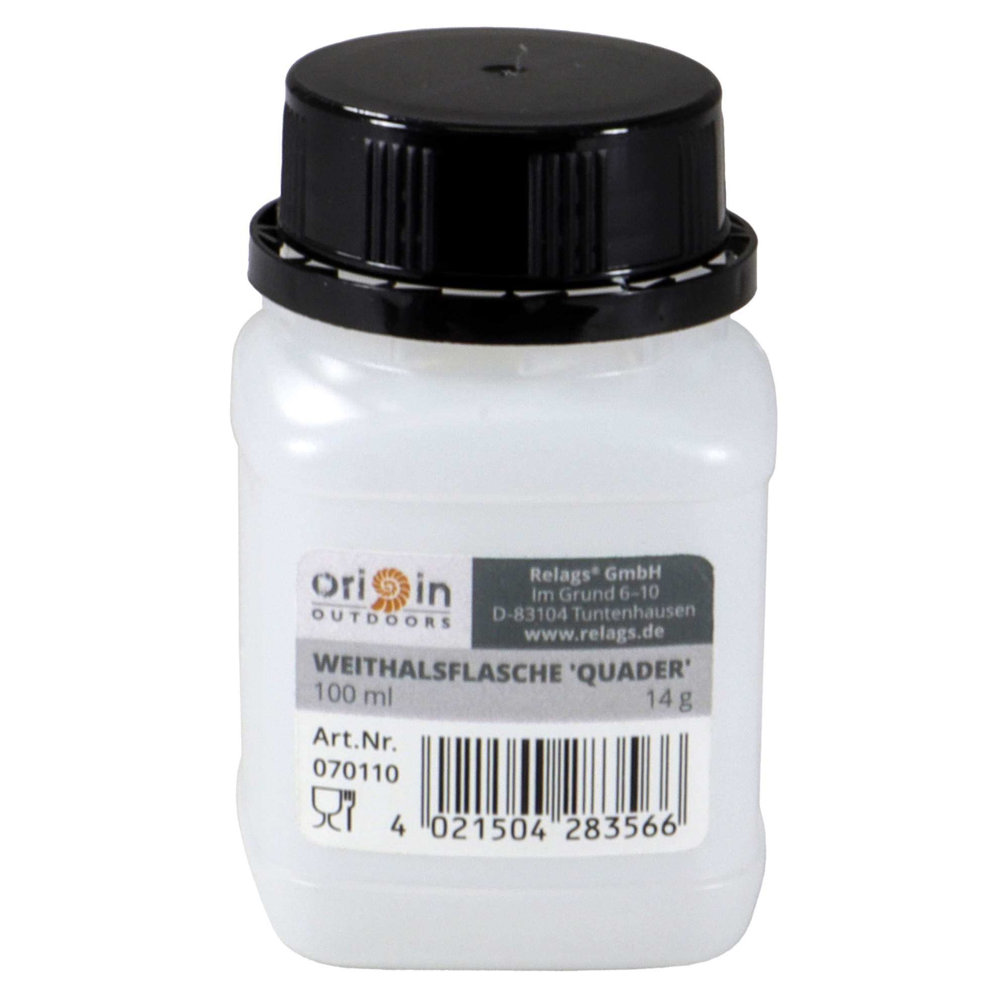 Origin Outdoors WEITHALSFLASCHE QUADER - Dose