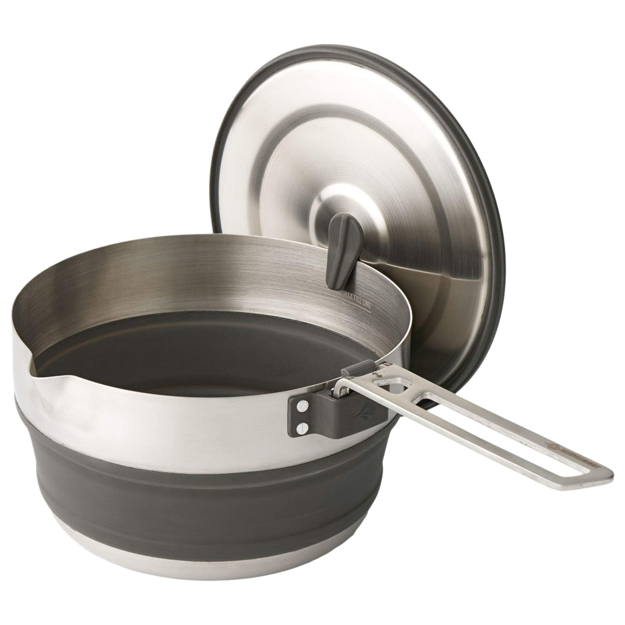 Sea to Summit DETOUR STAINLESS STEEL COLLAPSIBLE POT - Kochtopf