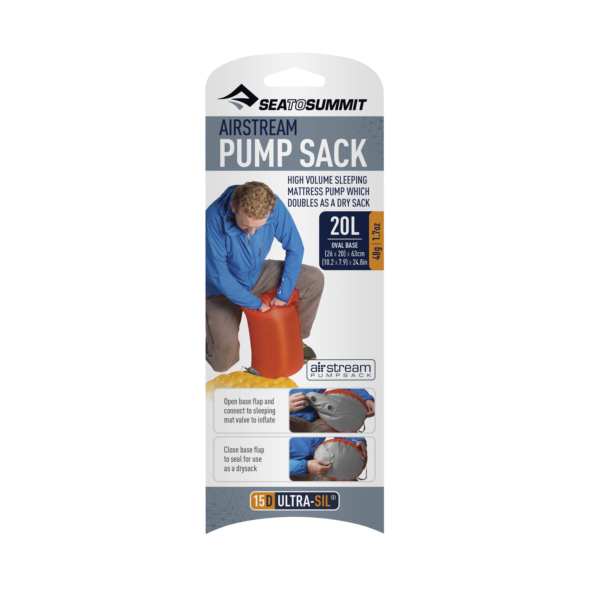 Sea to Summit AIR STREAM PUMP SACK - Luftpumpe
