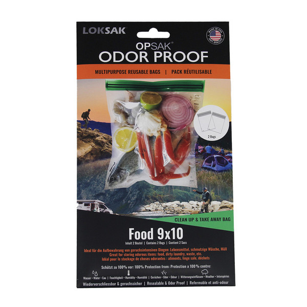 Loksak OPSAK 9X10, 2 STÜCK (INNER 22.5X24.5CM) FOOD - Packbeutel Ansicht 1