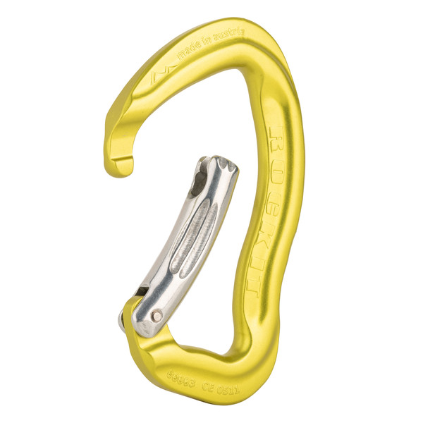 Austri Alpin ROCKIT KARABINER GEBOGENER SCHNAPPER - Karabiner Ansicht 2
