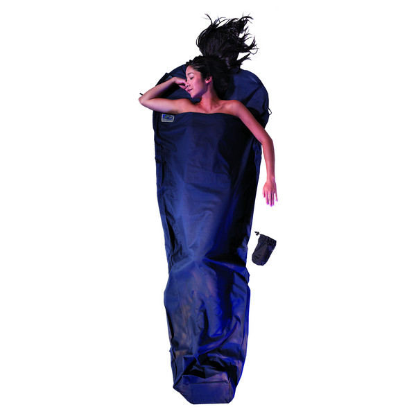 MUMMYLINER - EGYPTIAN COTTON - Schlafsack Inlett-BLAU
