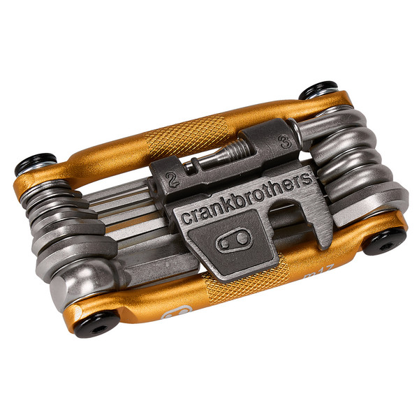 Crankbrothers MULTI-17 MULTITOOL, GOLD - Fahrradwerkzeug Ansicht 6
