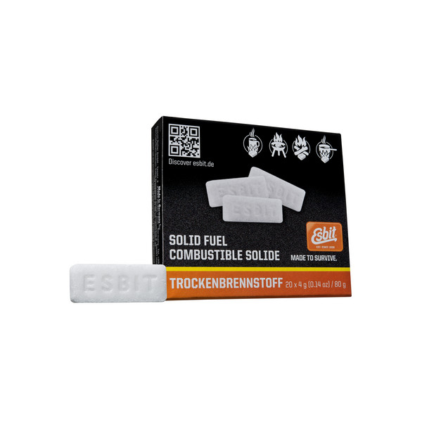 Esbit TROCKENBRENNSTOFFTABLETTEN 20X4G - Feuerstarter Ansicht 1