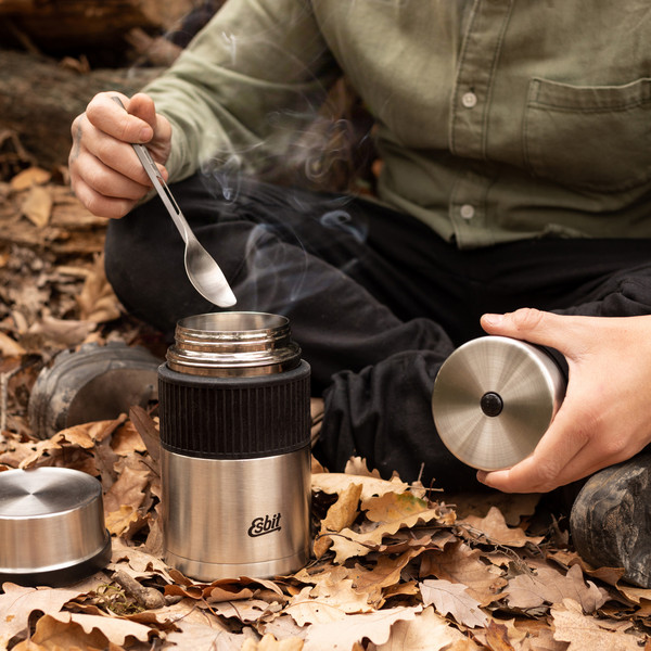 Esbit TITAN BESTECK-SET, 3 TEILIG, MIT SILIKON-MANSCHETTE - Campingbesteck Ansicht 11